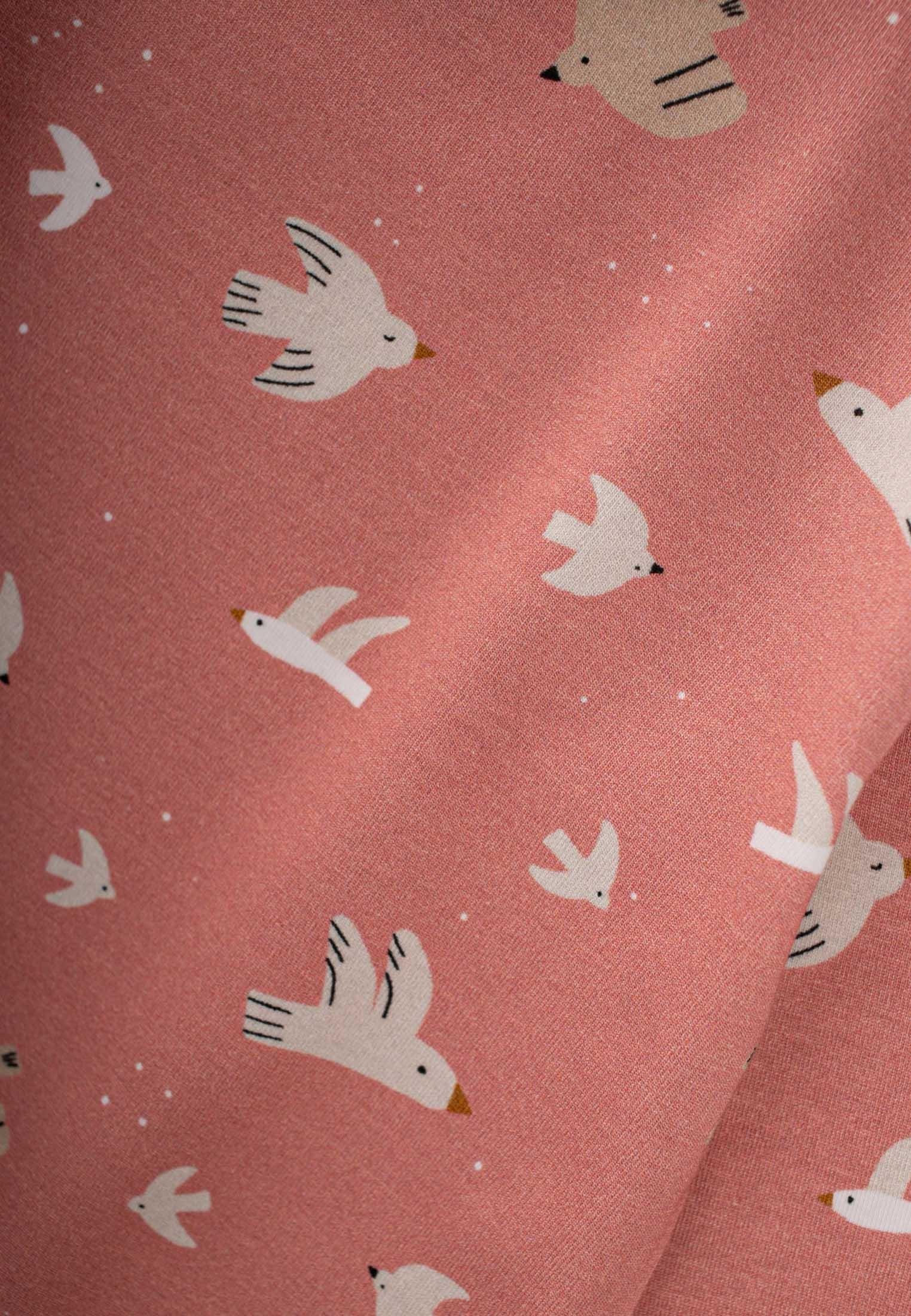 CigitDesenli Mevsimlik Pijama Takım 1-7 Yaş K PEMBE