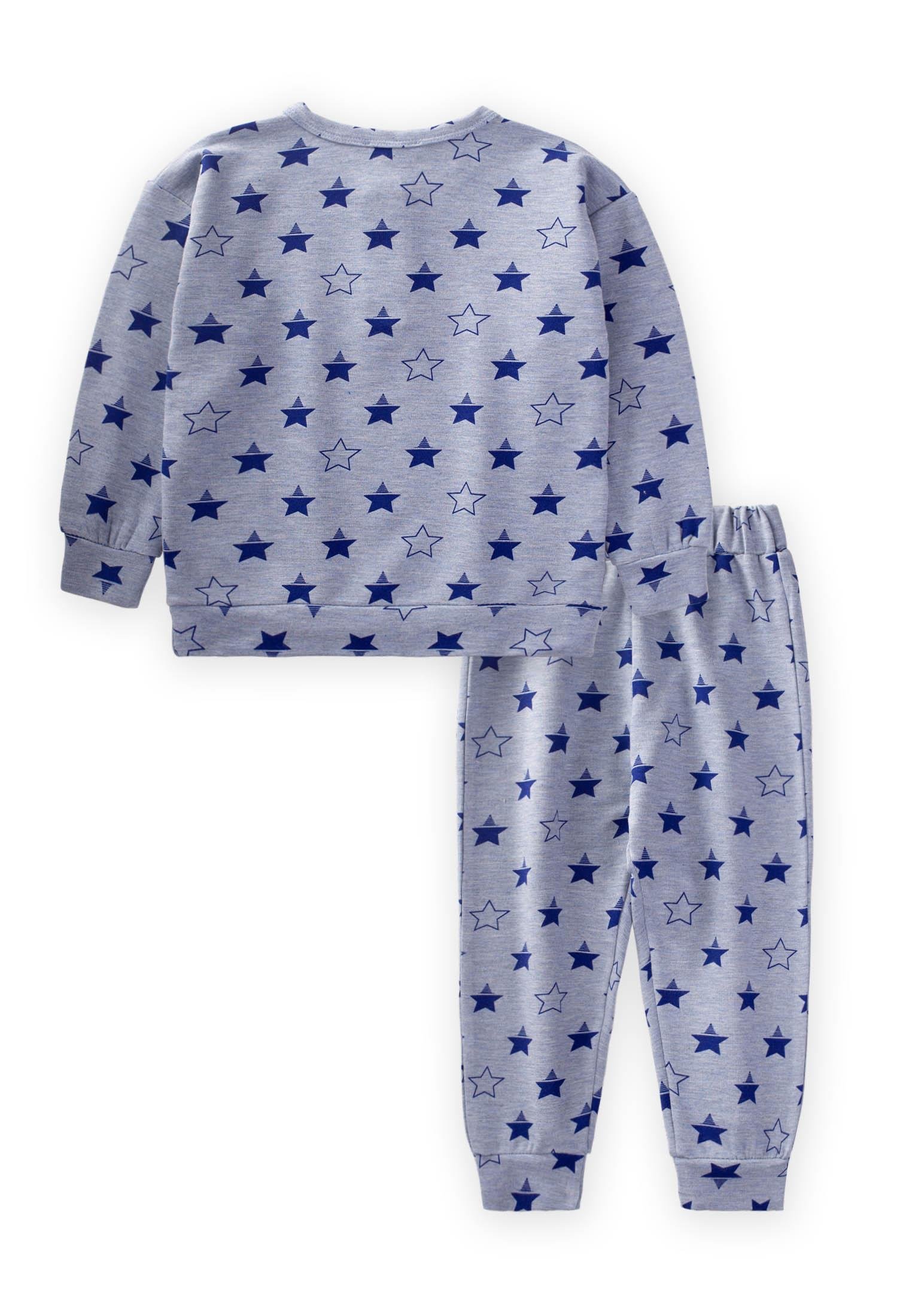 CigitDesenli Pijama Takım 2-10 Yaş YILDIZ DESEN