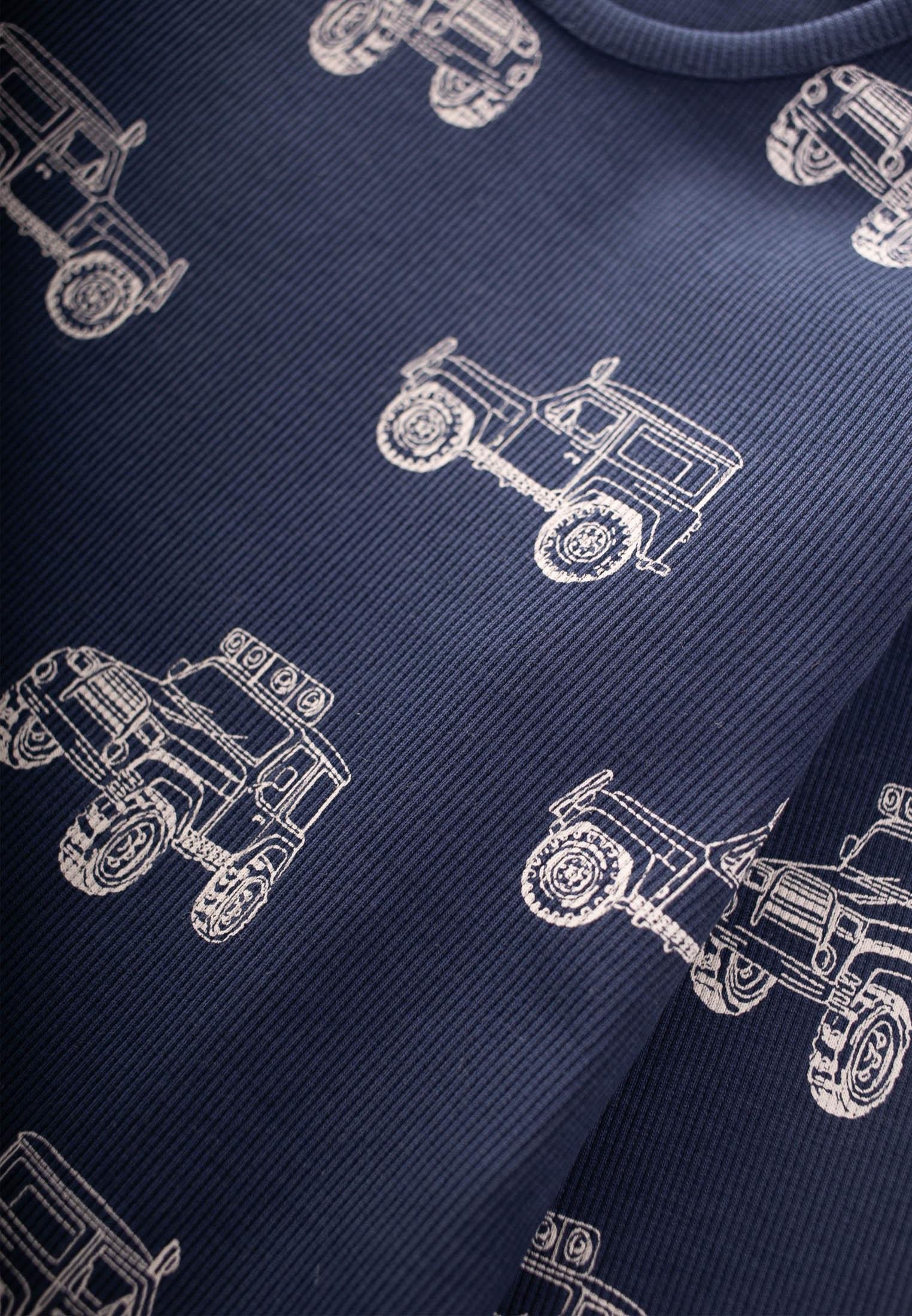 CigitJeep Desenli Pijama Takım 2-8 Yaş LACİVERT