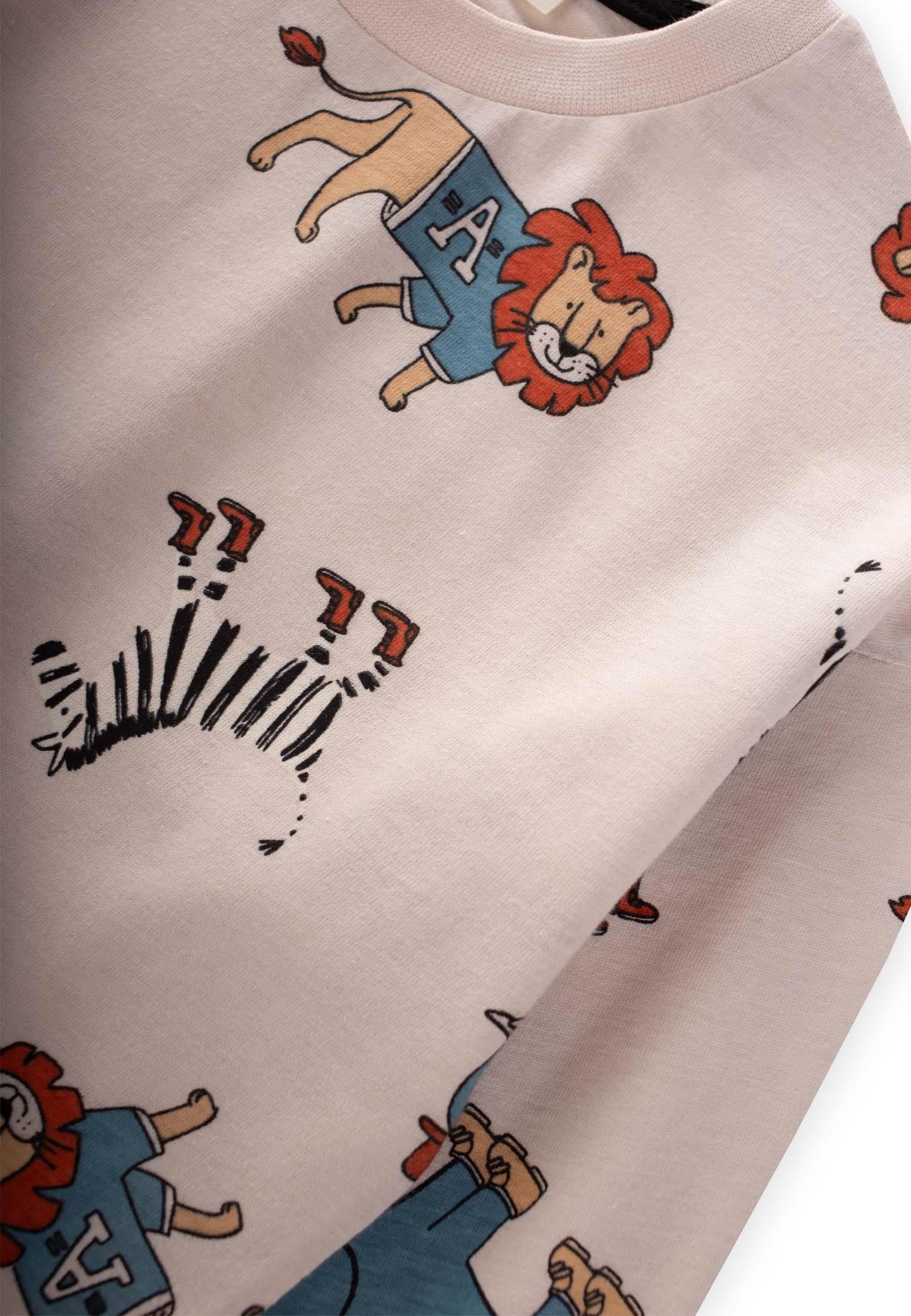 CigitDesenli Pijama Takım 3-12 Yaş TAŞ