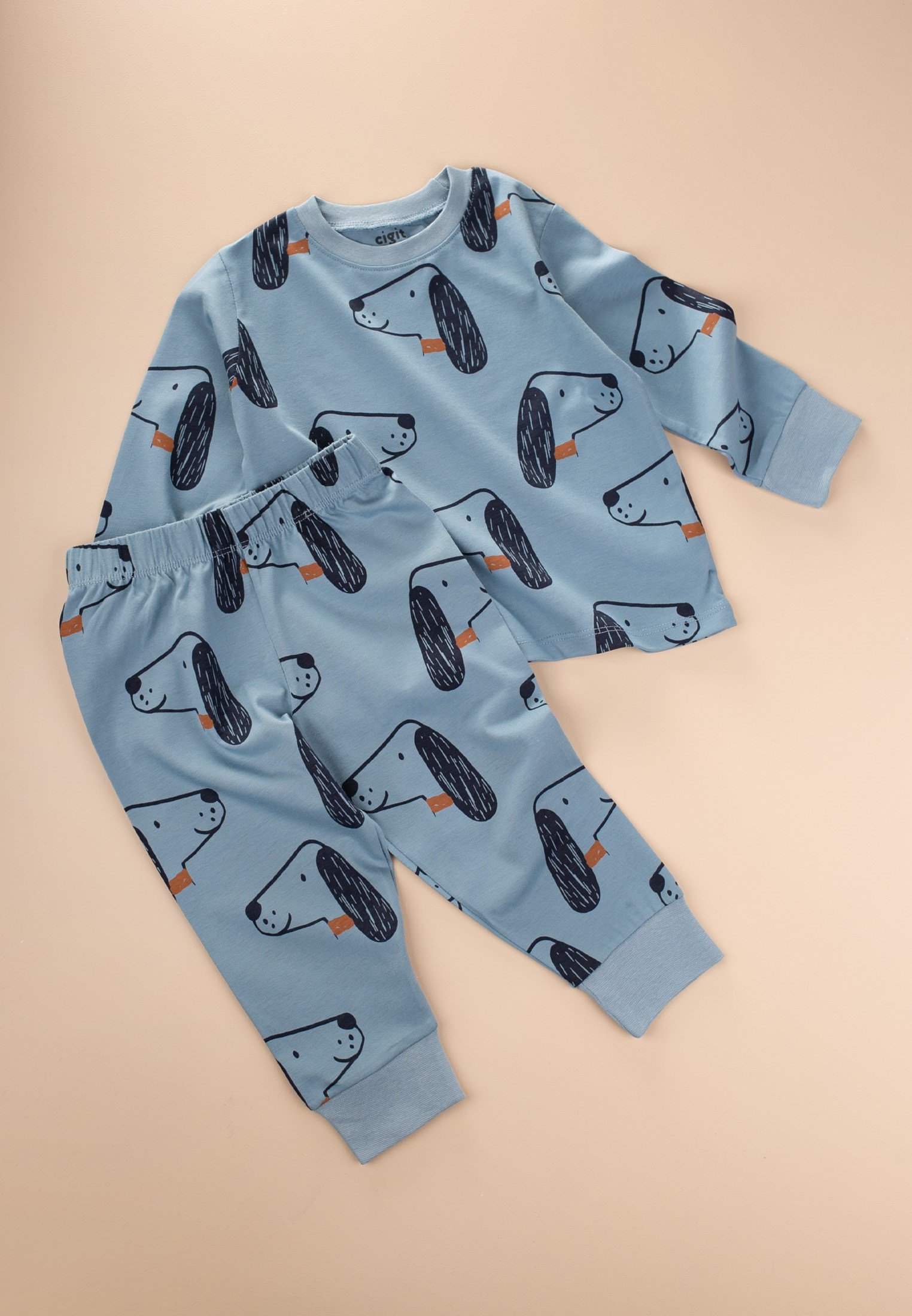 CigitPijama Takım 1-7 Yaş MAVİ