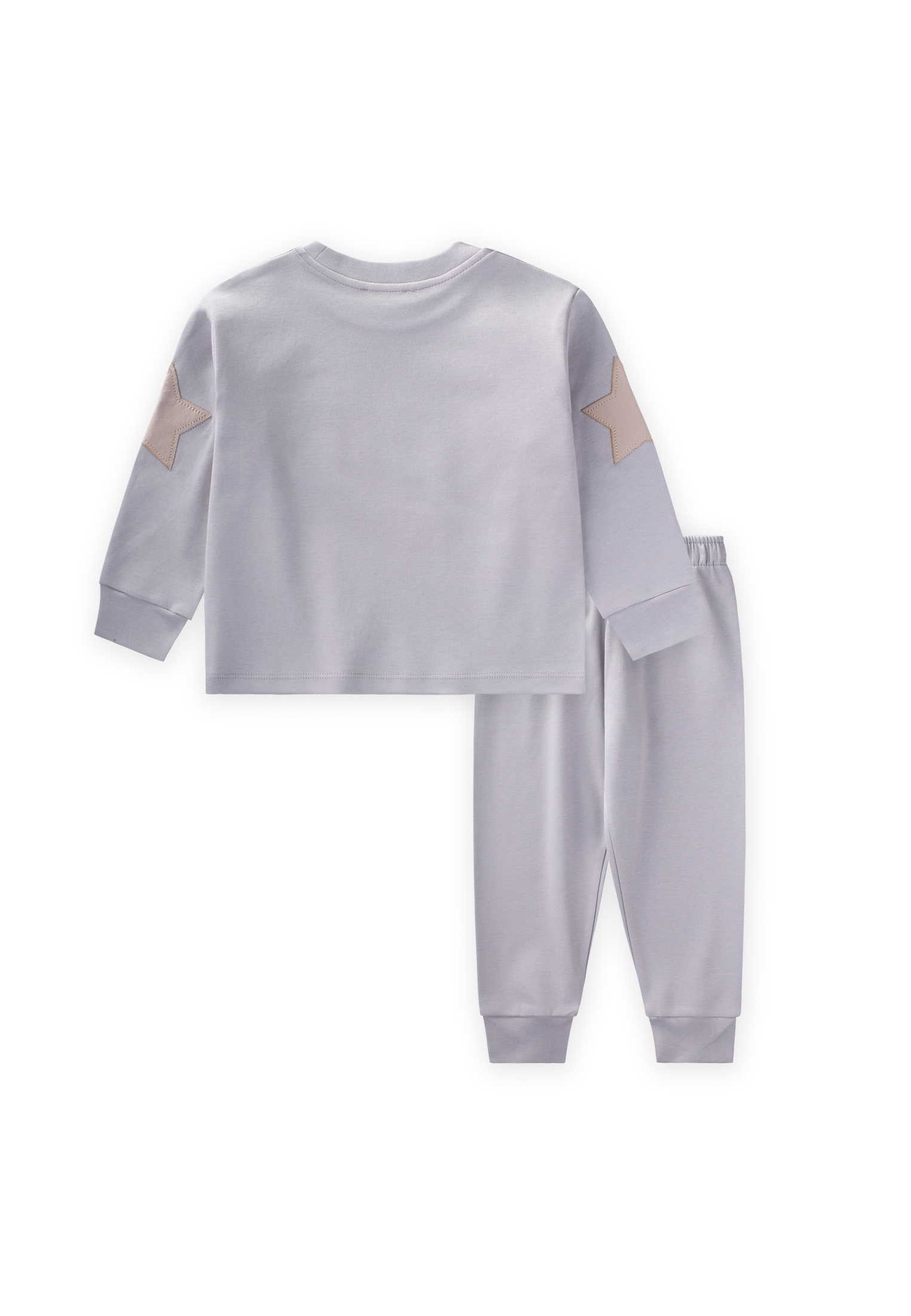 CigitUzay Aracı Aplikeli Pijama Takım 2-8 Yaş GRİ