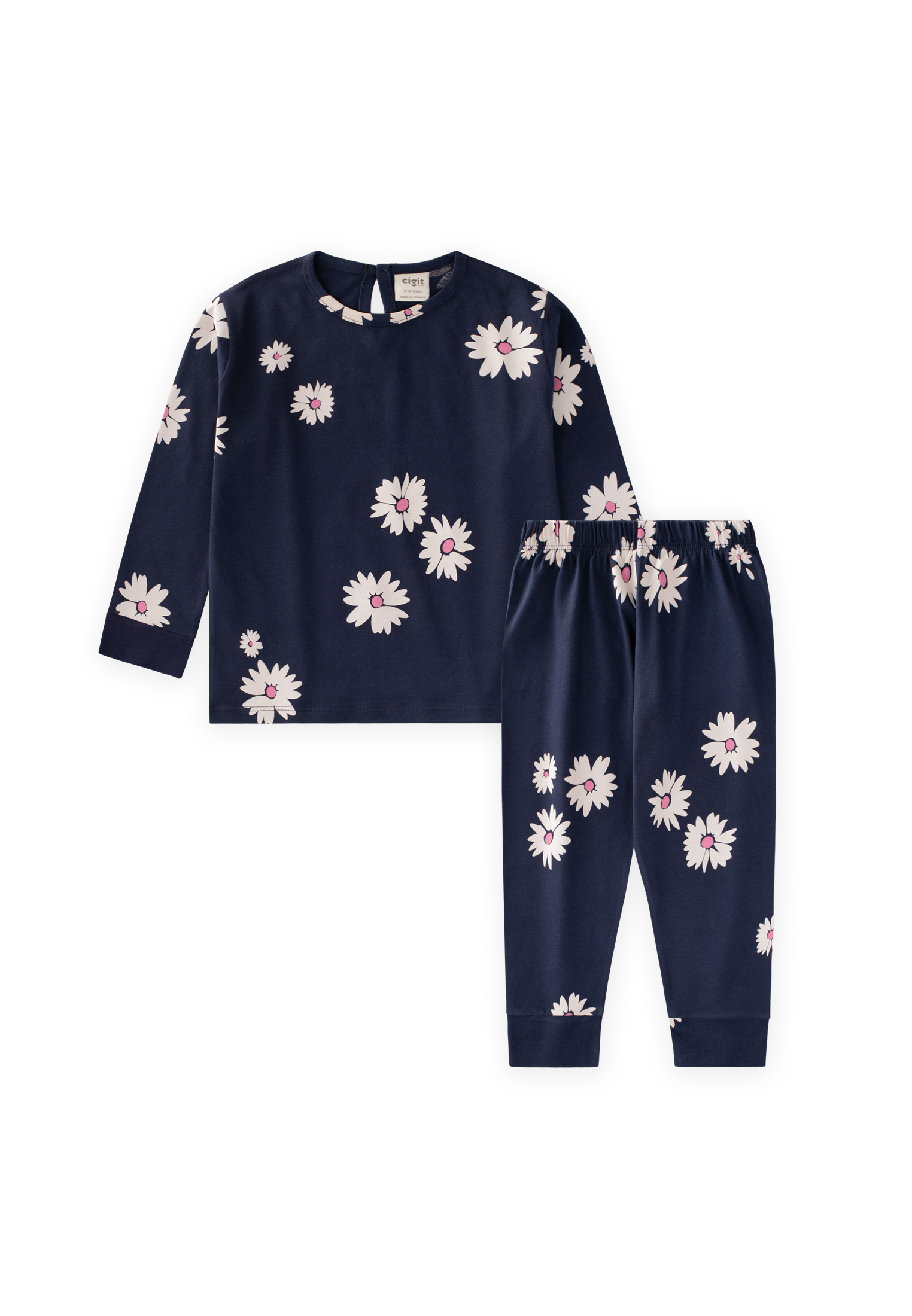 CigitPijama takım 2-9 Yaş LACİVERT