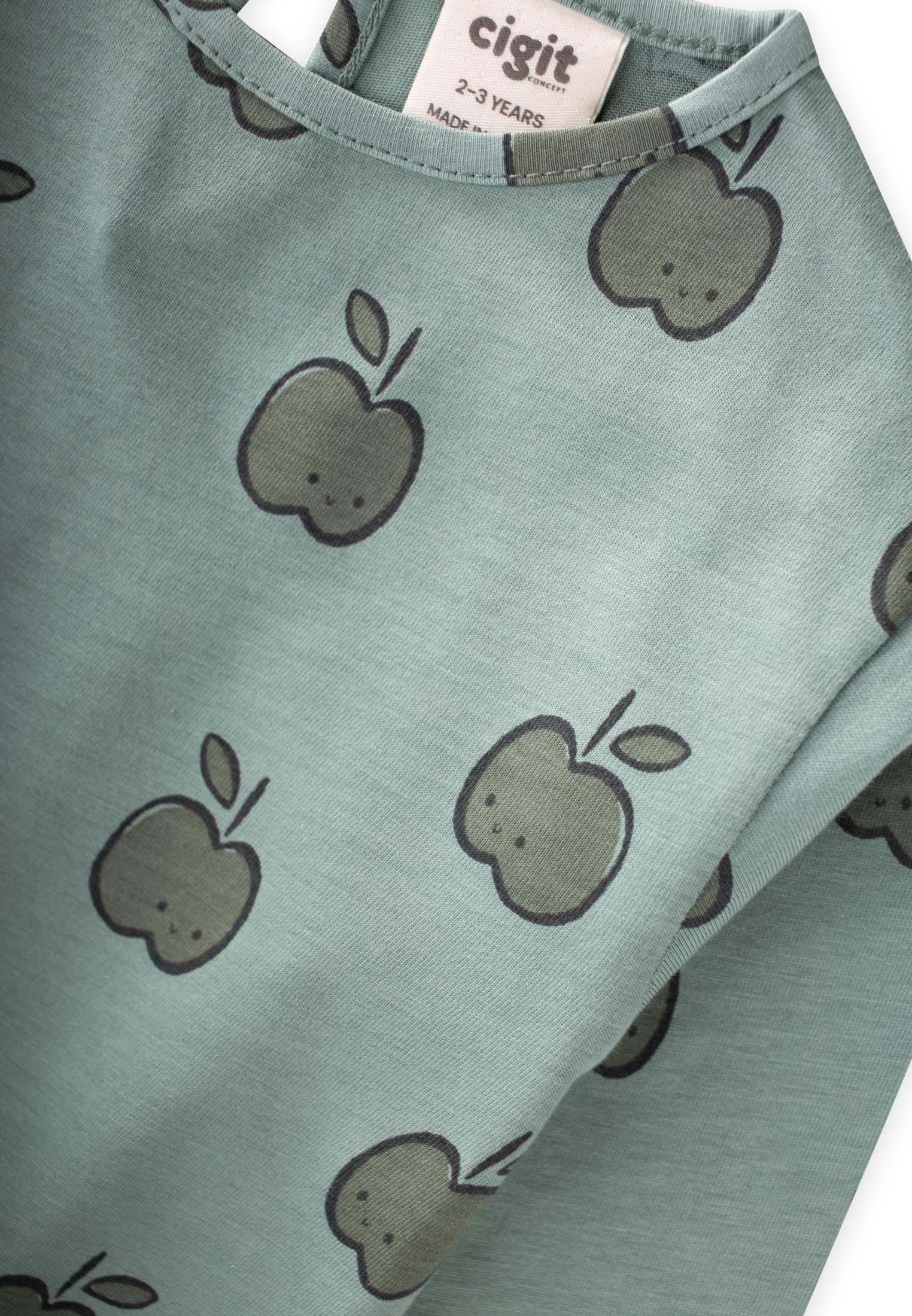 CigitPijama takım 2-9 Yaş YEŞİL