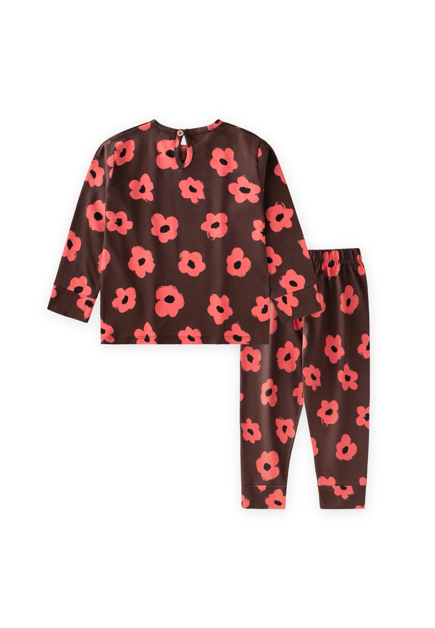 CigitPijama takım 2-9 Yaş KAHVERENGİ