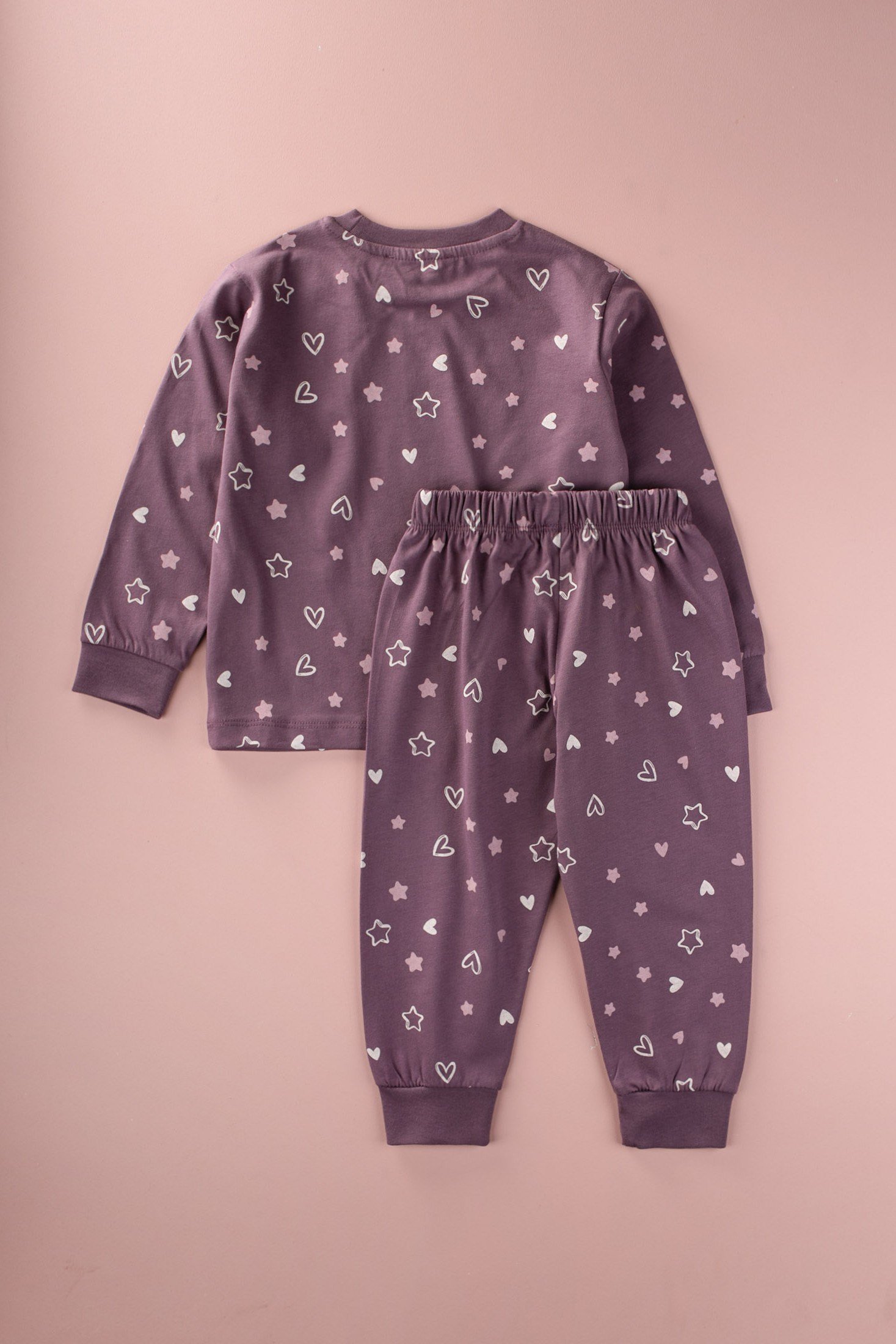 CigitDesenli Pijama Takımı 2-8 Yaş MÜRDÜM