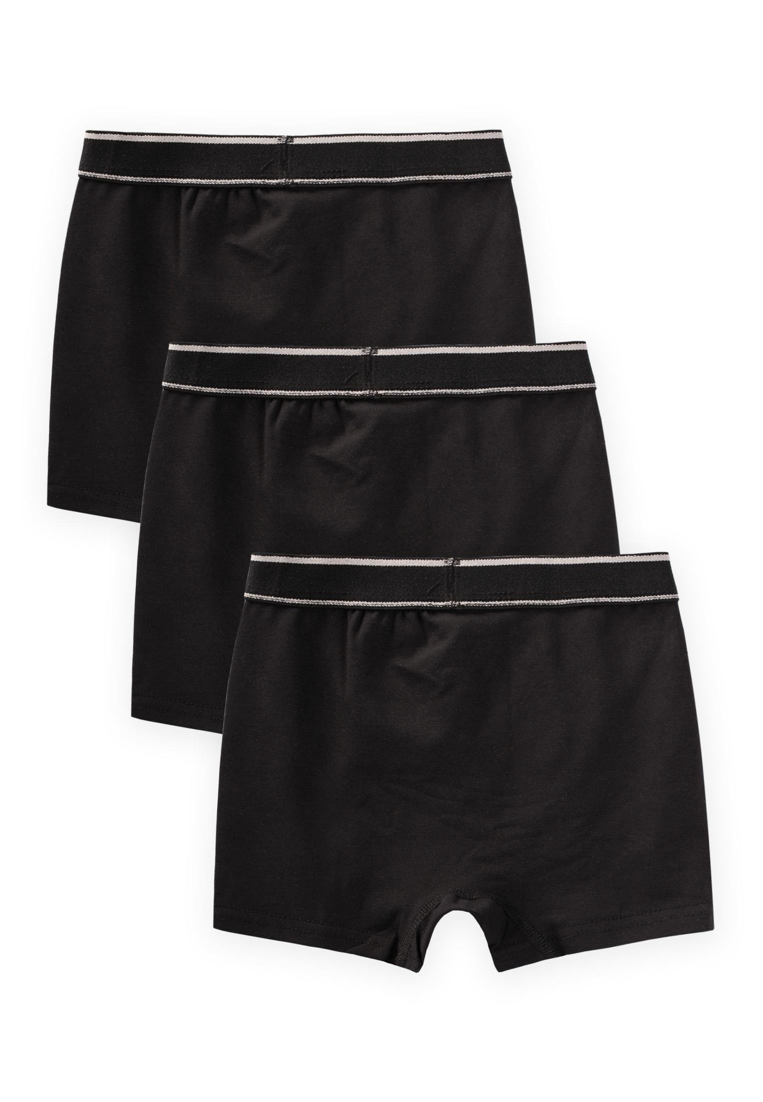 CigitÜçlü Erkek Boxer Set 2-9 yaş SİYAH
