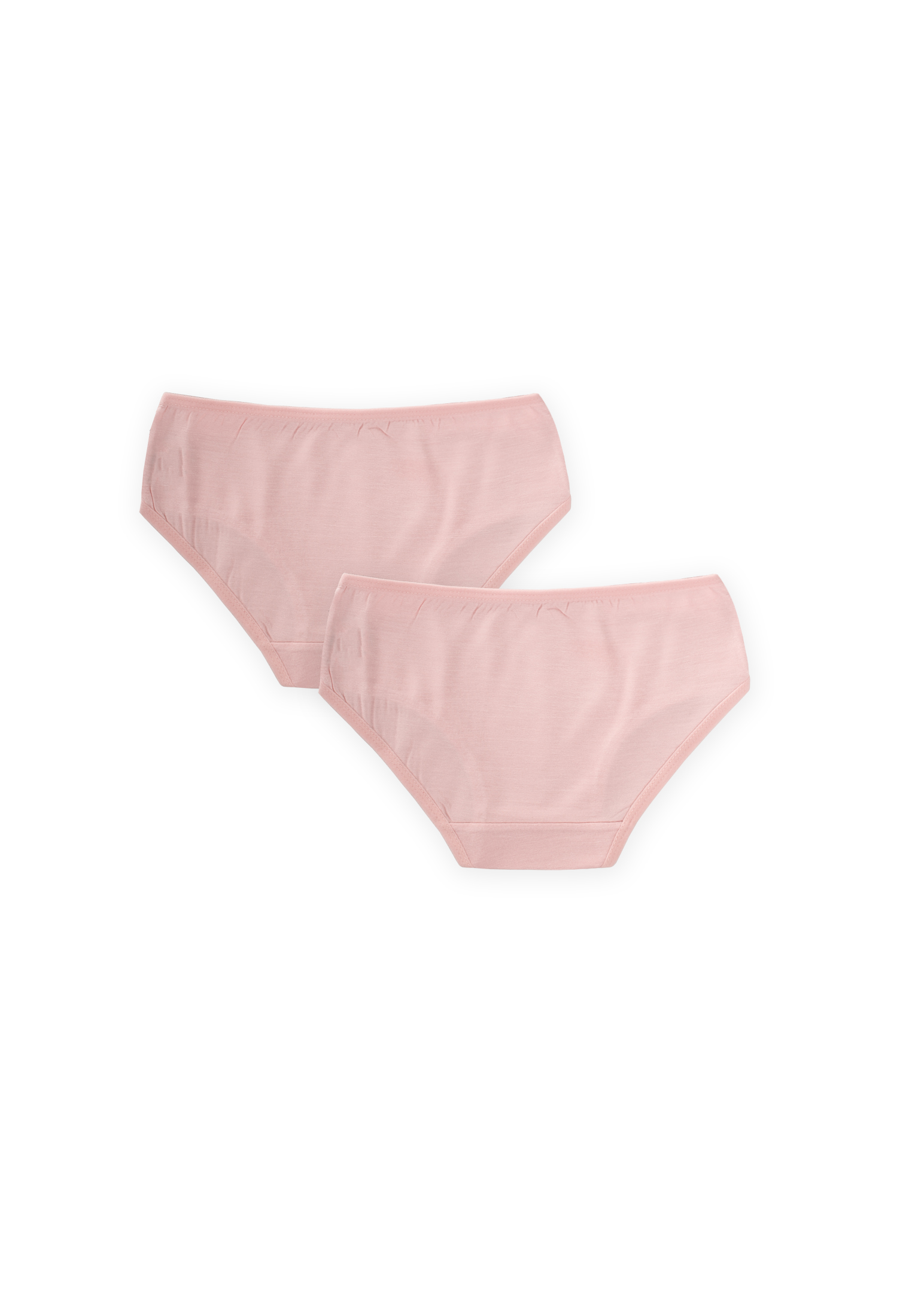 Cigitİkili Biyeli Slip Külot  2-9 Yaş PUDRA PEMBE