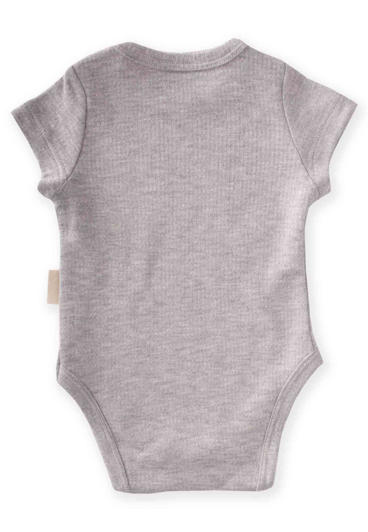 62600 - 5048CigitBasıc Zıbın 0-3 Yaş GRİ MELANJ 