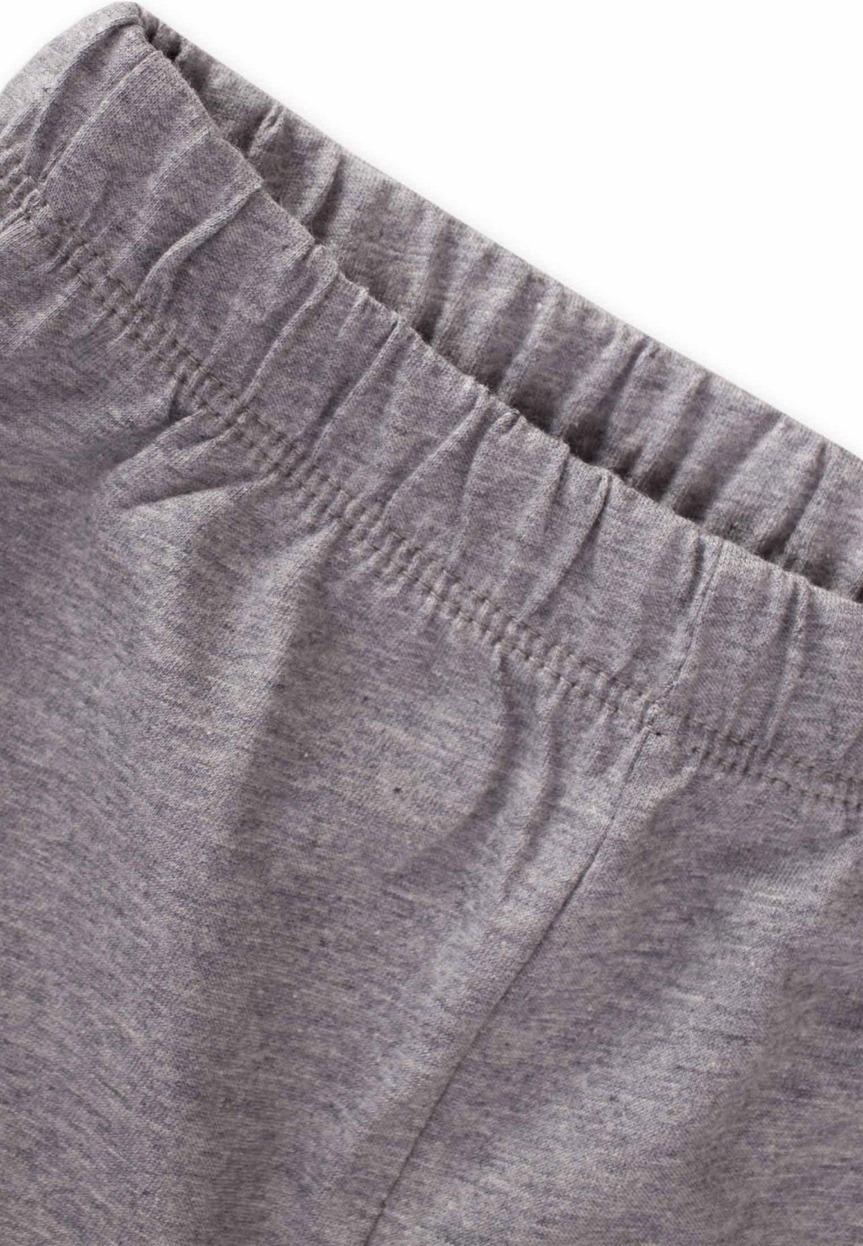 62627 - 5048CigitBasıc Bermuda Şort 1-7 Yaş GRİ MELANJ 