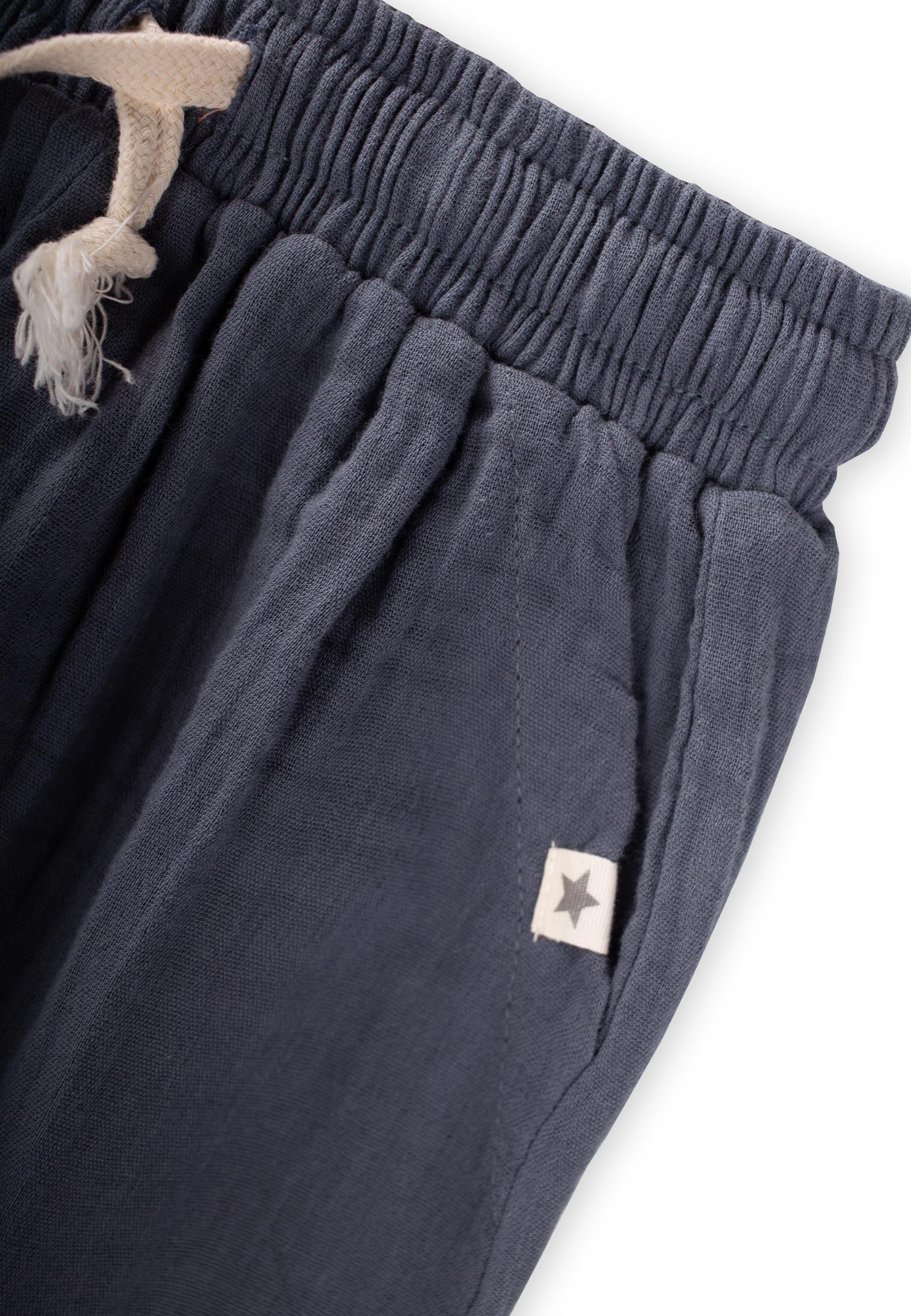 CigitMüslin Pantolon 1-7 Yaş FÜME