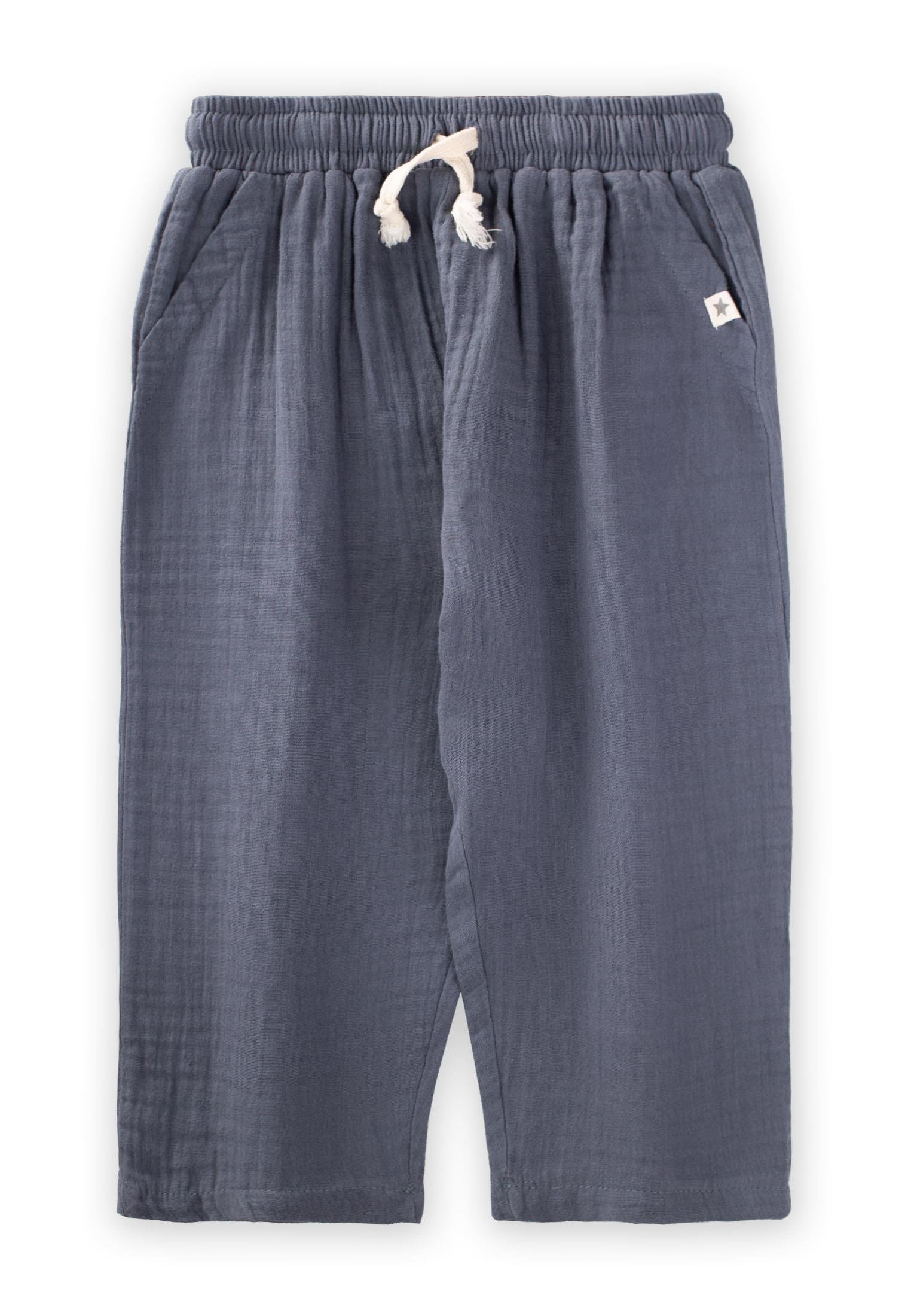 CigitMüslin Pantolon 1-7 Yaş FÜME