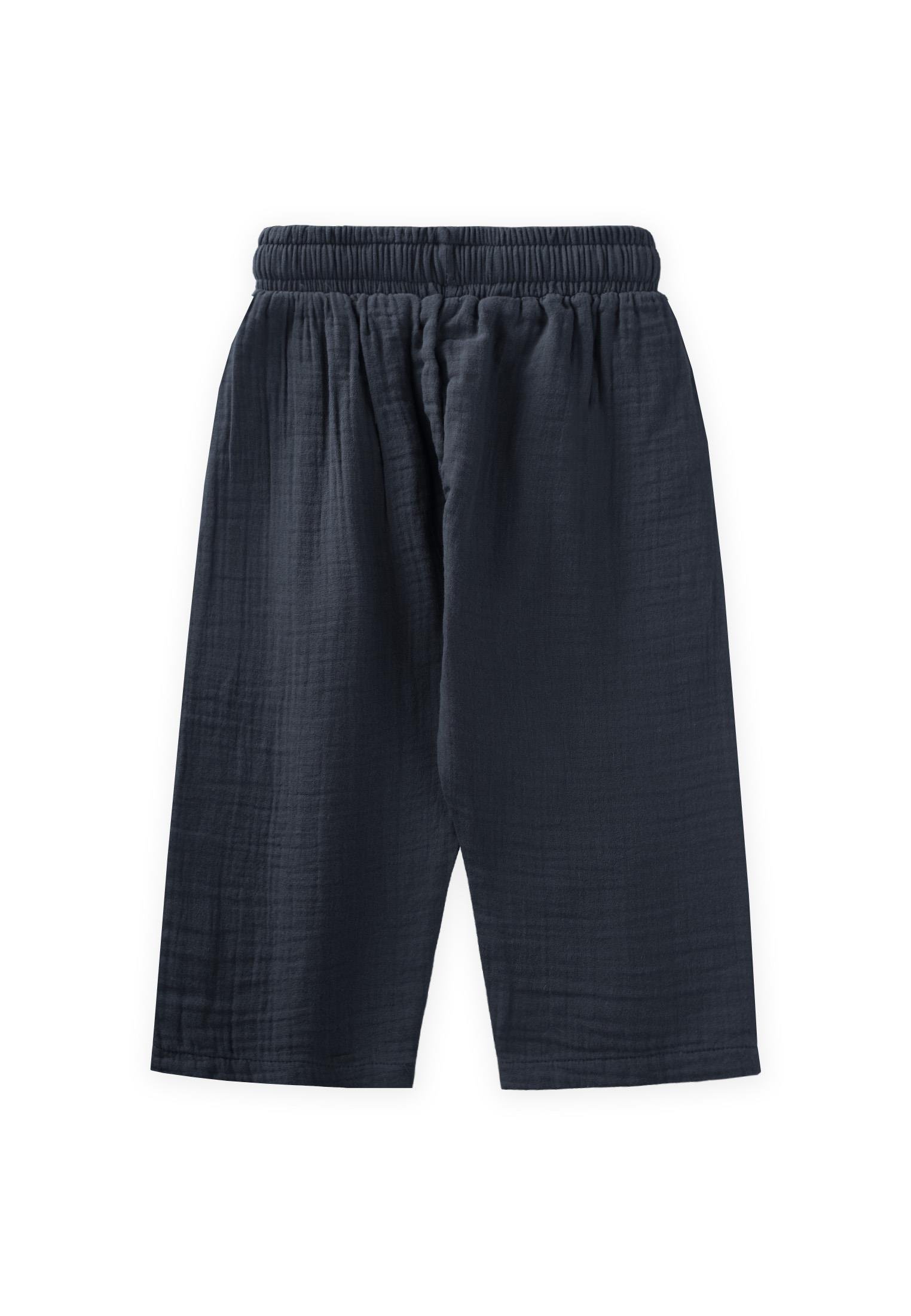 CigitMüslin Pantolon 1-10 Yaş SİYAH