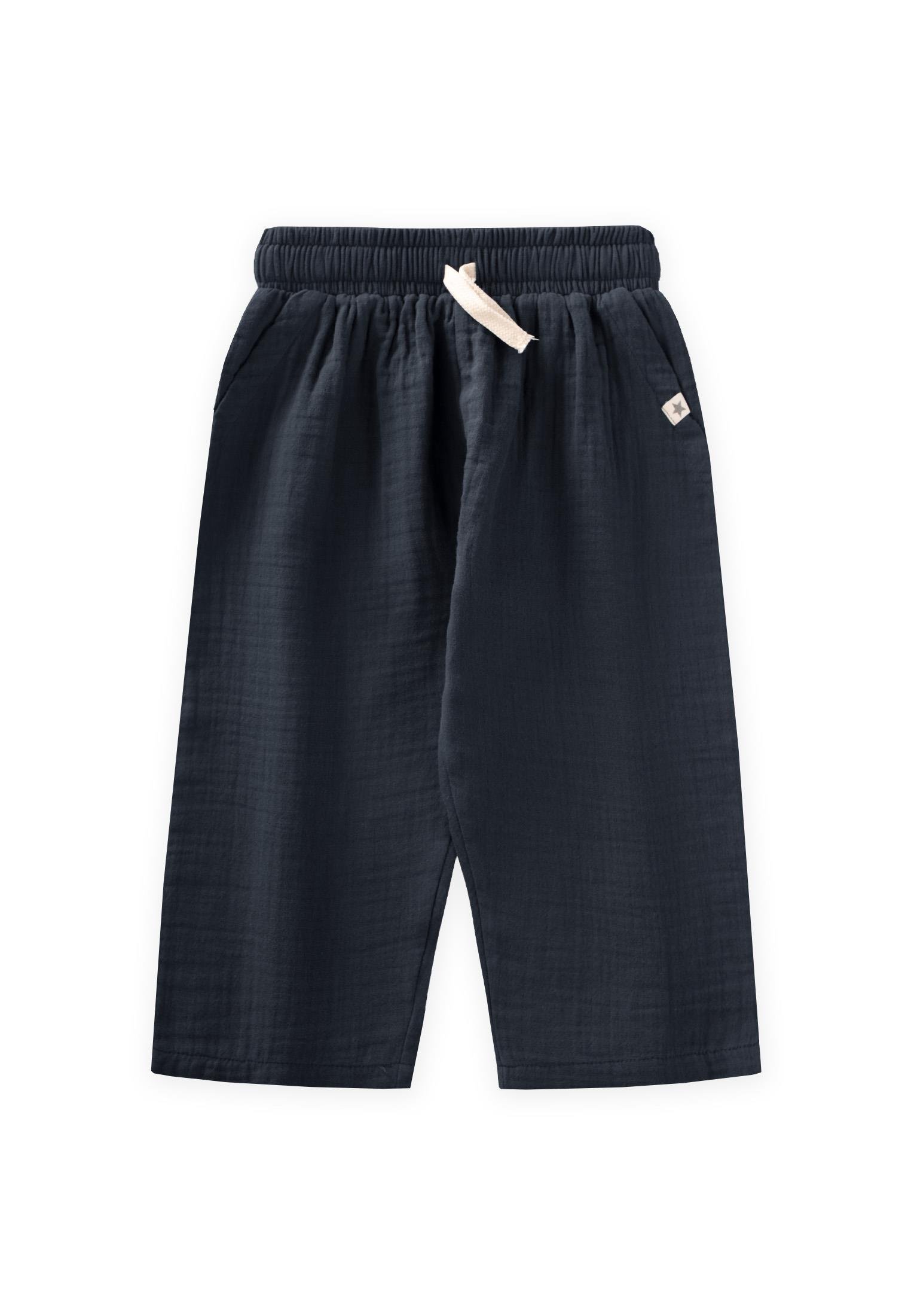 CigitMüslin Pantolon 1-10 Yaş SİYAH