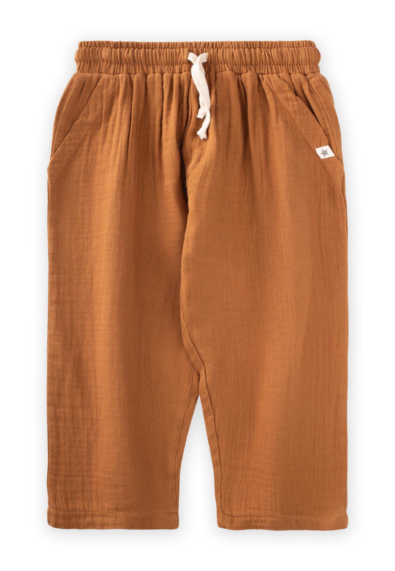 CigitMüslin Pantolon 1-7 Yaş TARÇIN