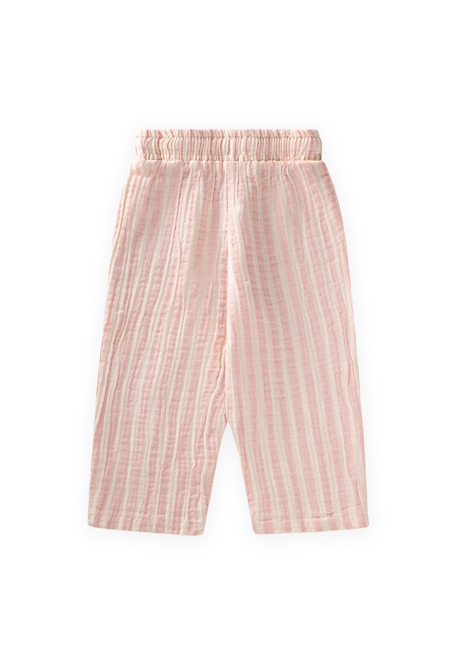 CigitMüslin Pantolon 1-10 Yaş PEMBE KLN ÇİZG