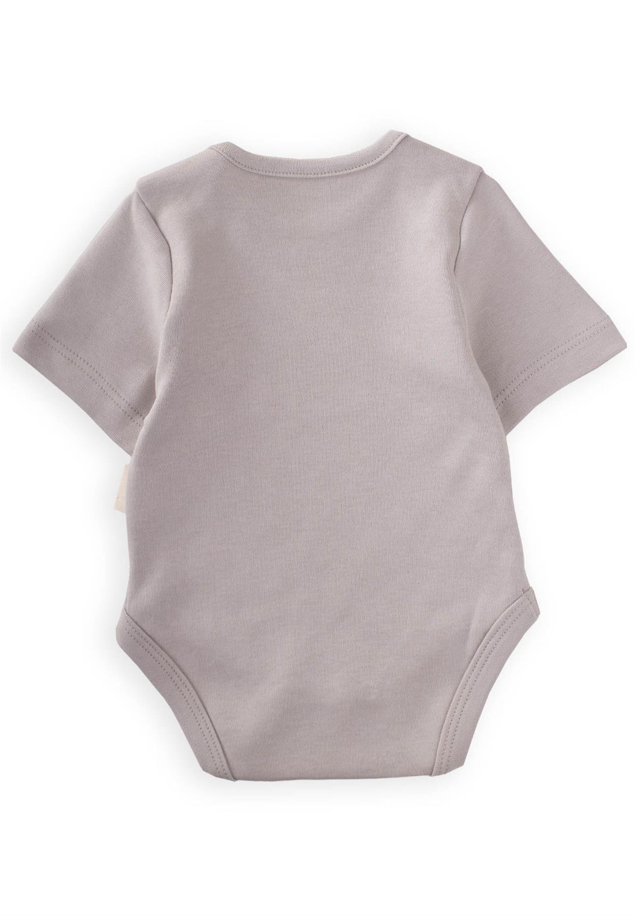 CigitOmuzu Kırmalı Zıbın 0-3 Yaş GRİ