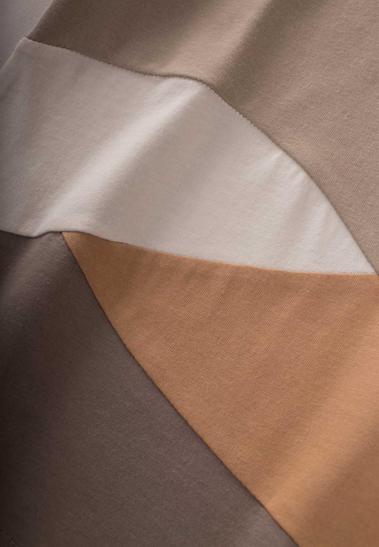 CigitColourblok T-Shırt 2-8 Yaş VİZON