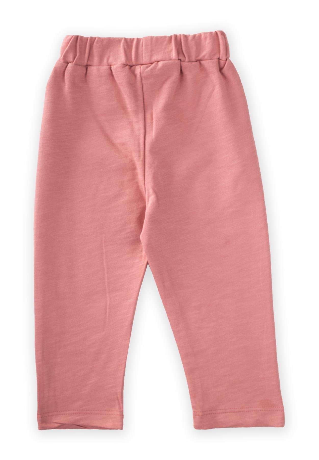CigitFiyonklu Örme Pantolon 1-5 Yaş K PEMBE
