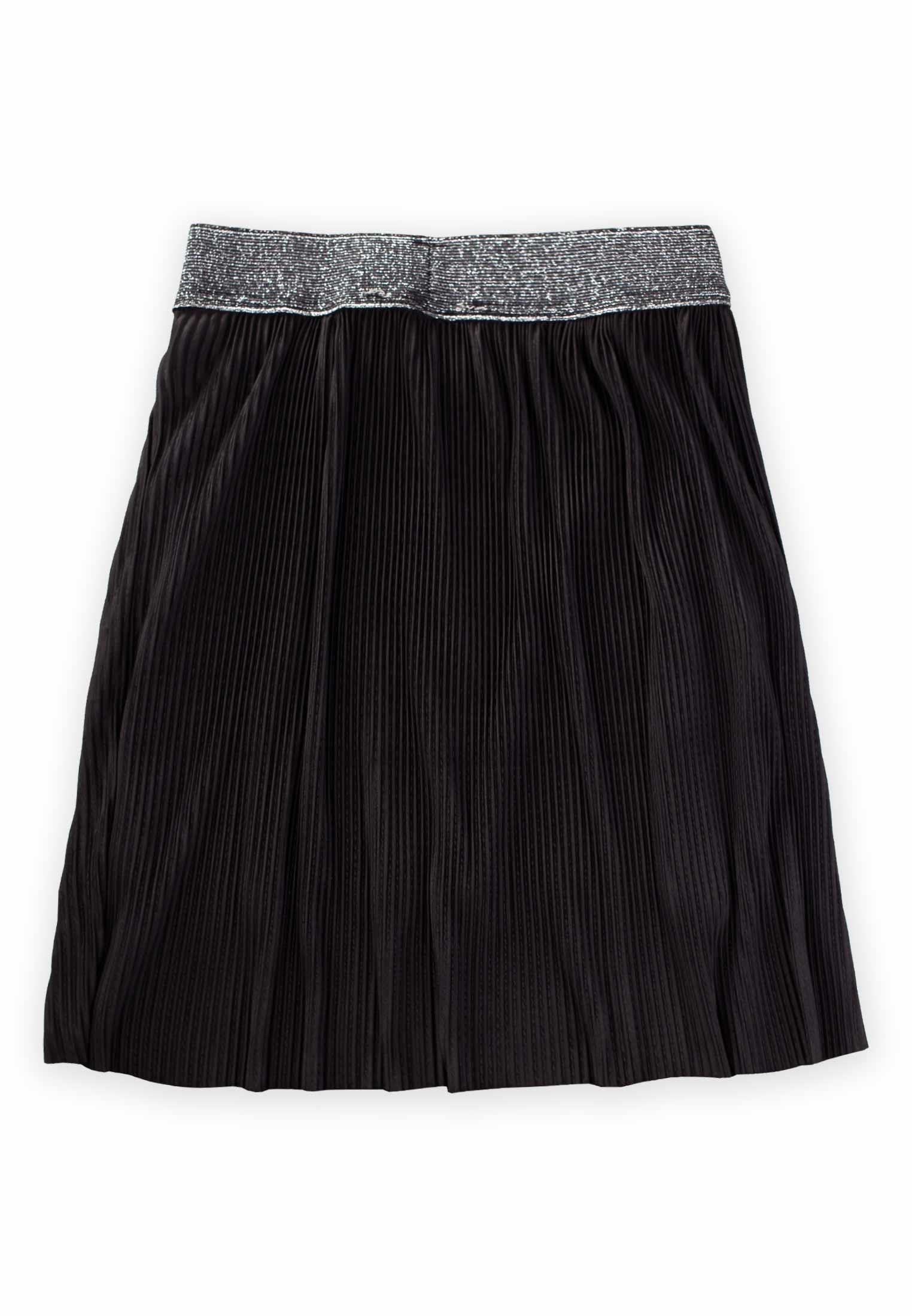 CigitPiliseli Sim Lastik Detaylı Etek 2-7 Yaş SİYAH