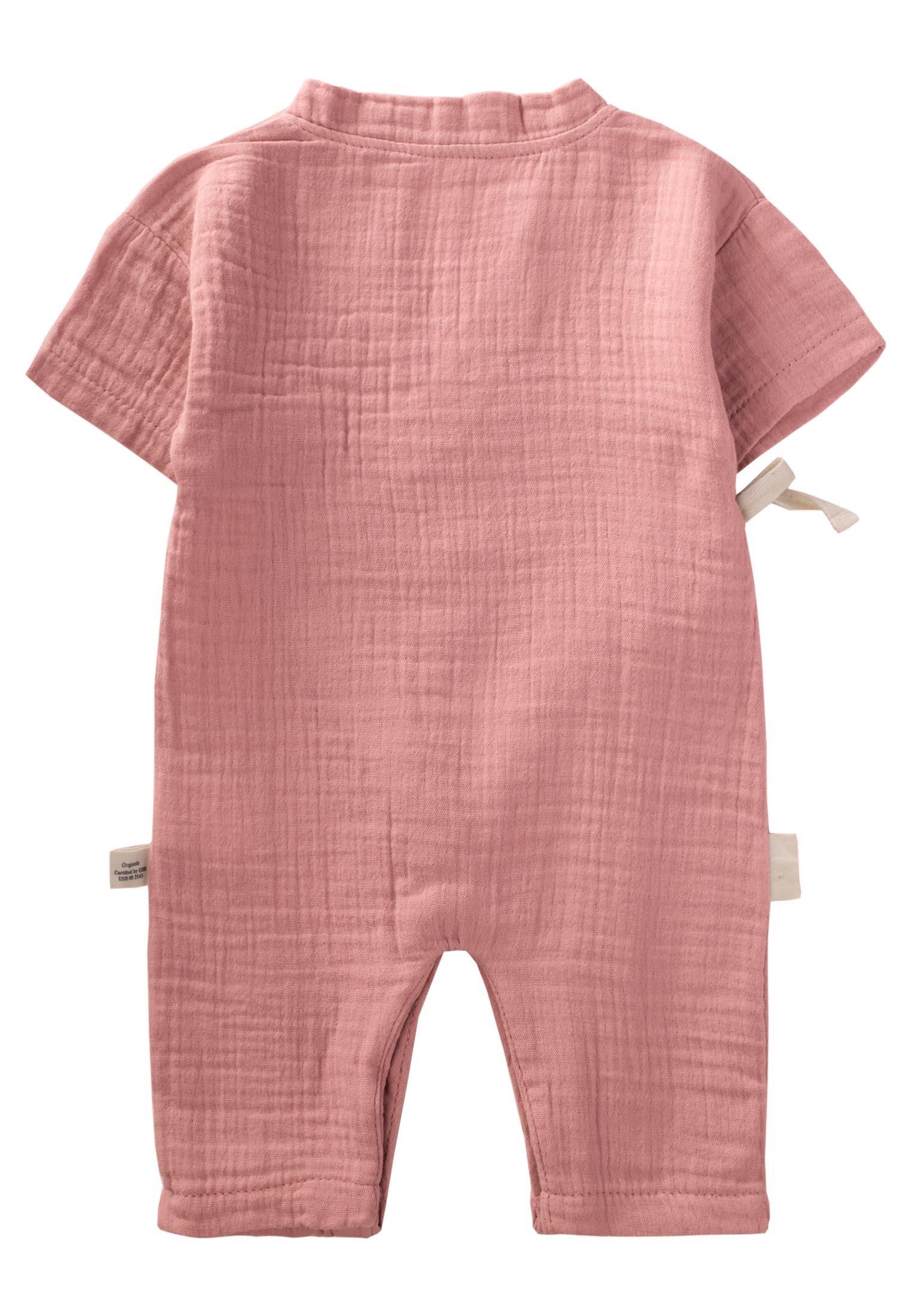 CigitOrganic Kruvaze Müslin Tulum 0-9 Ay MERCAN