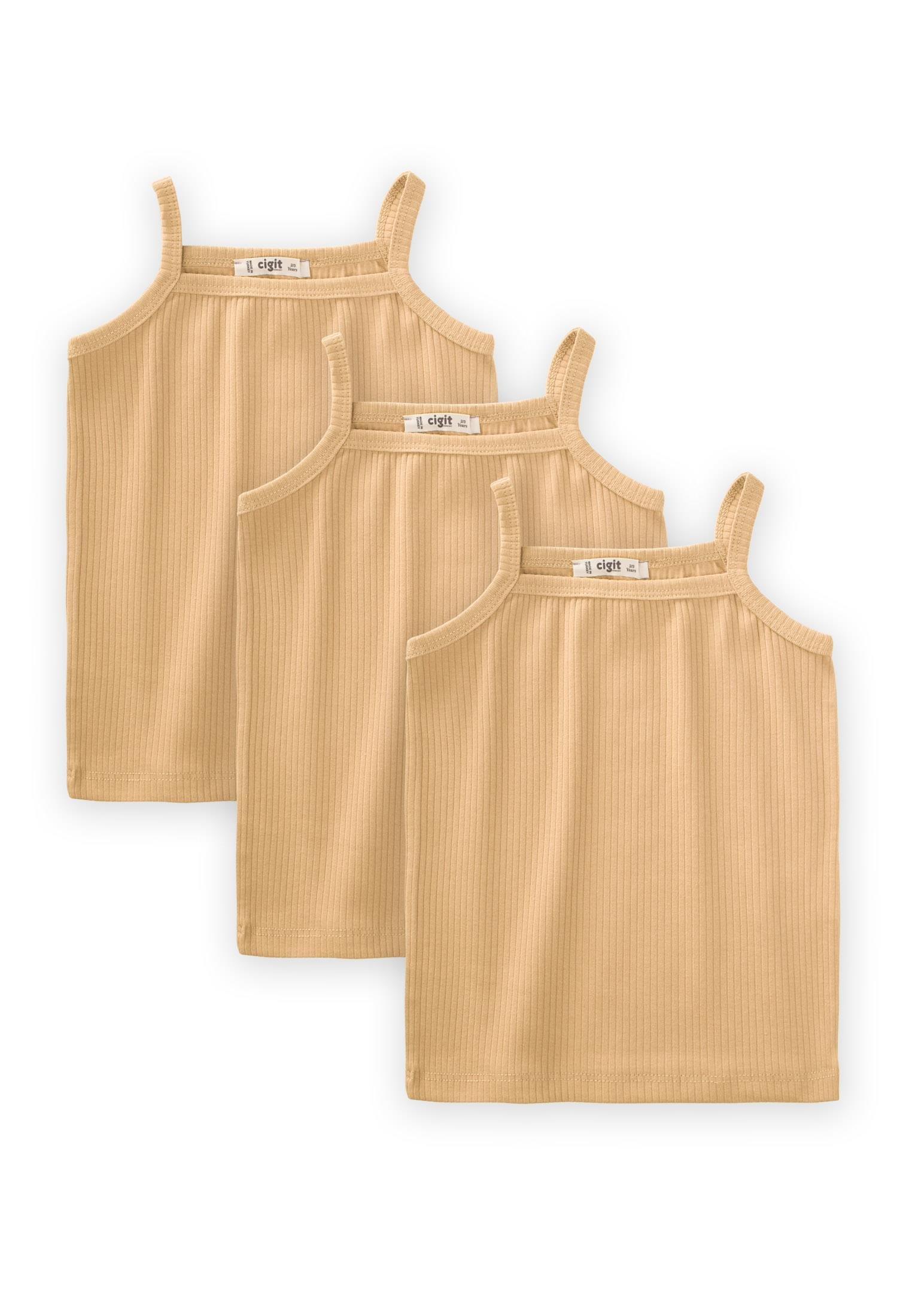 CigitÜç lü İp Askılı Atlet 2-9 Yaş SUNDRES