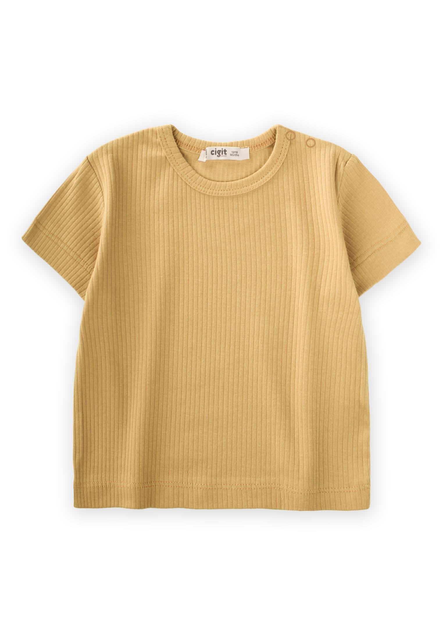 CigitBasic Fitilli T-Shırt 1-5 Yaş SUNDRES