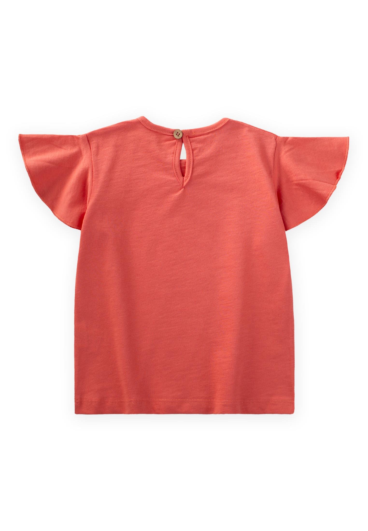 CigitMarine Baskılı T-Shırt 1-7 Yaş MERCAN