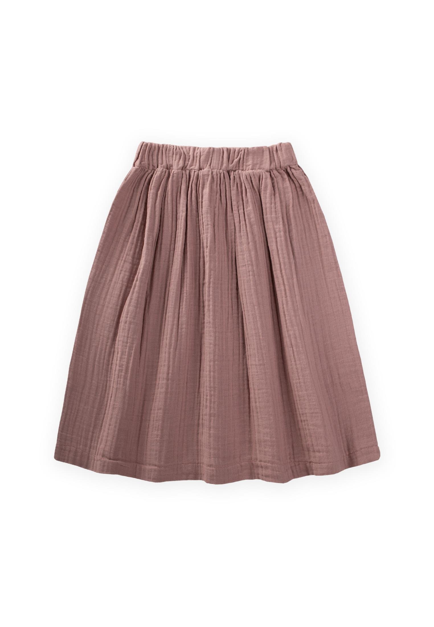 CigitOrganik Müslin Etek 2-8 Yaş BAKIR