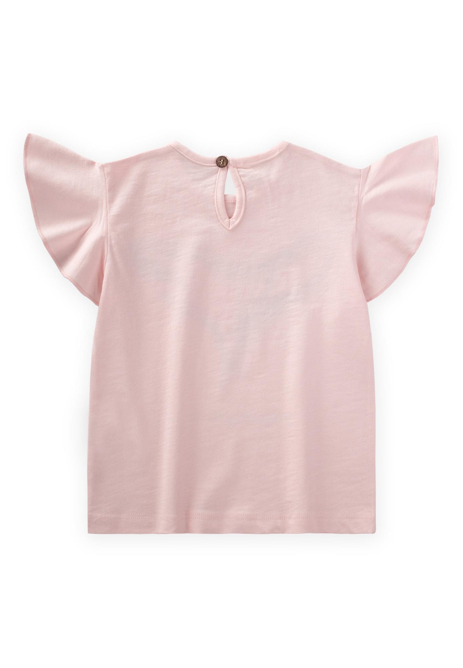 CigitOkyanus Temalı T-Shırt 2-8 Yaş PUDRA PEMBE