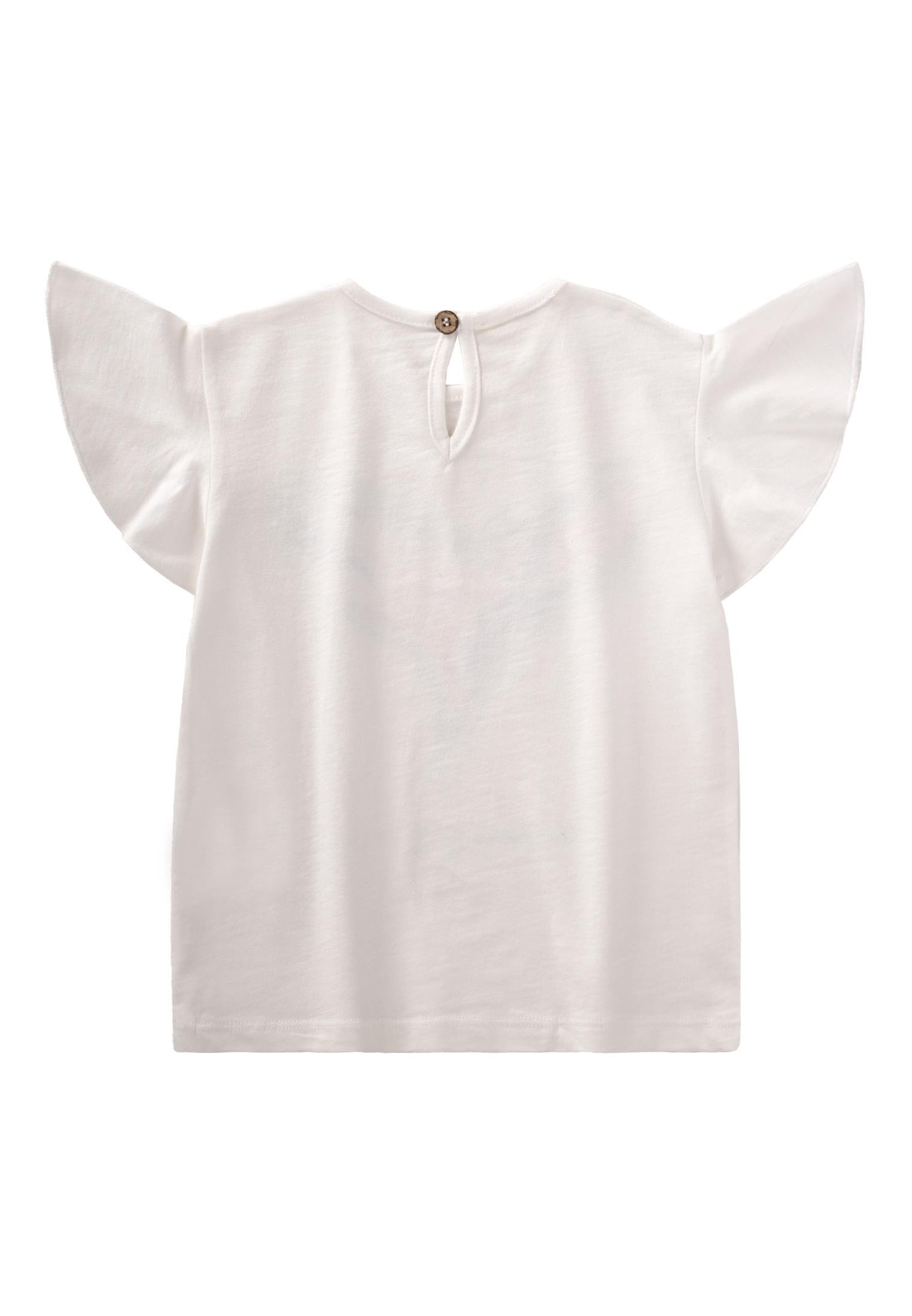 CigitOkyanus Temalı T-Shırt 2-8 Yaş KIRIK BEYAZ