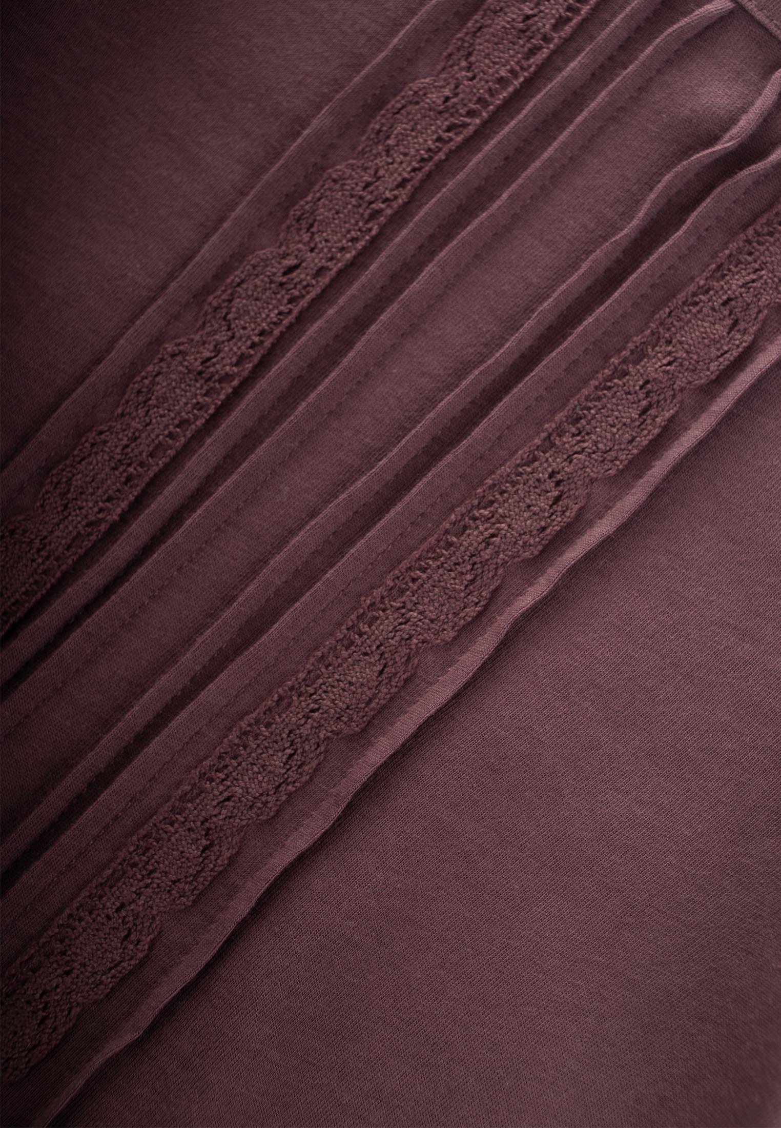 CigitDantel Şeritli Bluz 1-5 Yaş MÜRDÜM