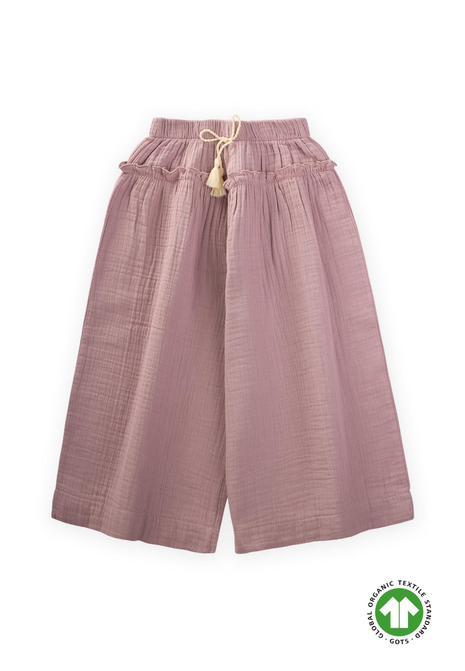 CigitOrganik Kız Pantolon 8-12 Yaş BAKIR