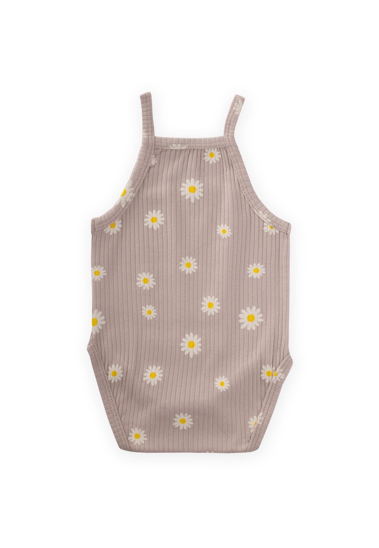 CigitAskılı Zıbın 0-3 Yaş PAPATYA DESEN