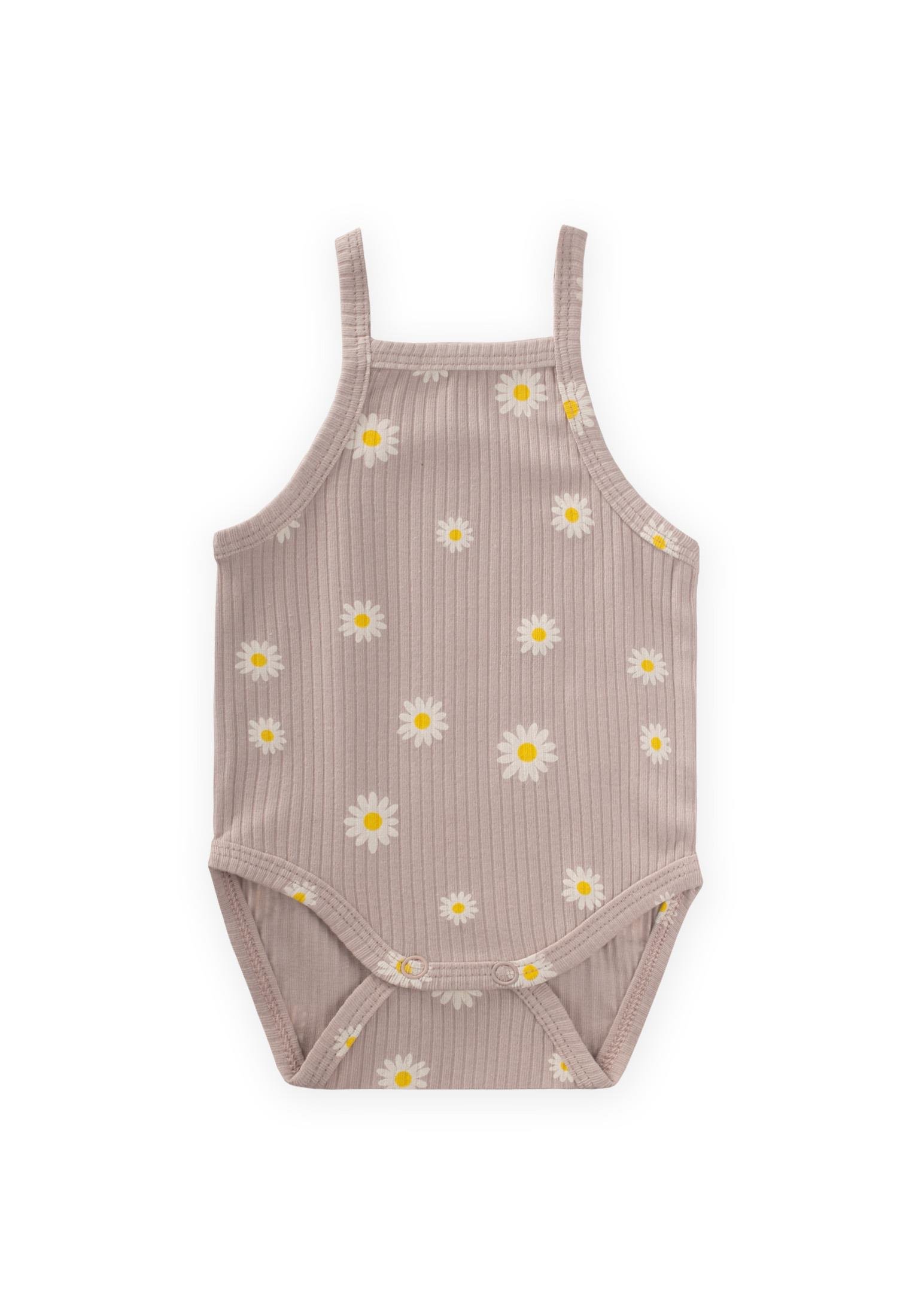 CigitAskılı Zıbın 0-3 Yaş PAPATYA DESEN