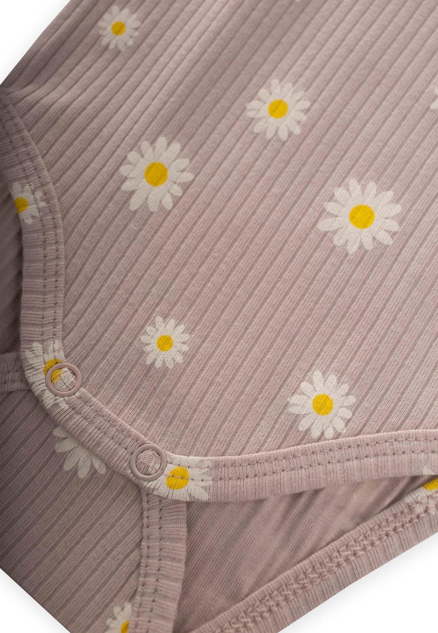 CigitAskılı Zıbın 0-3 Yaş PAPATYA DESEN