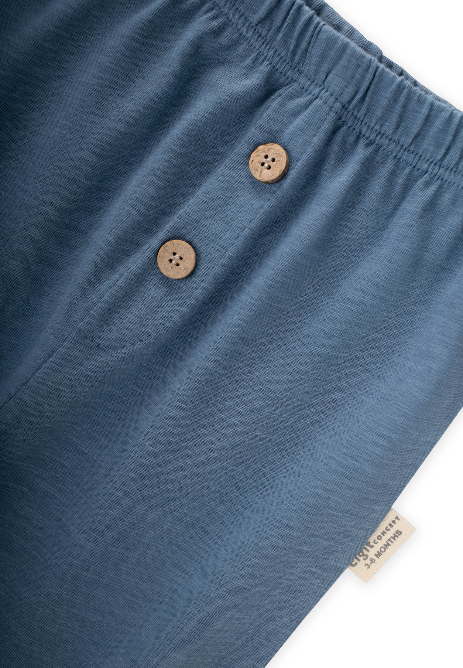 CigitSahte Patlı Bebe Eşofman 0-3 Yaş İNDİGO MAVİ