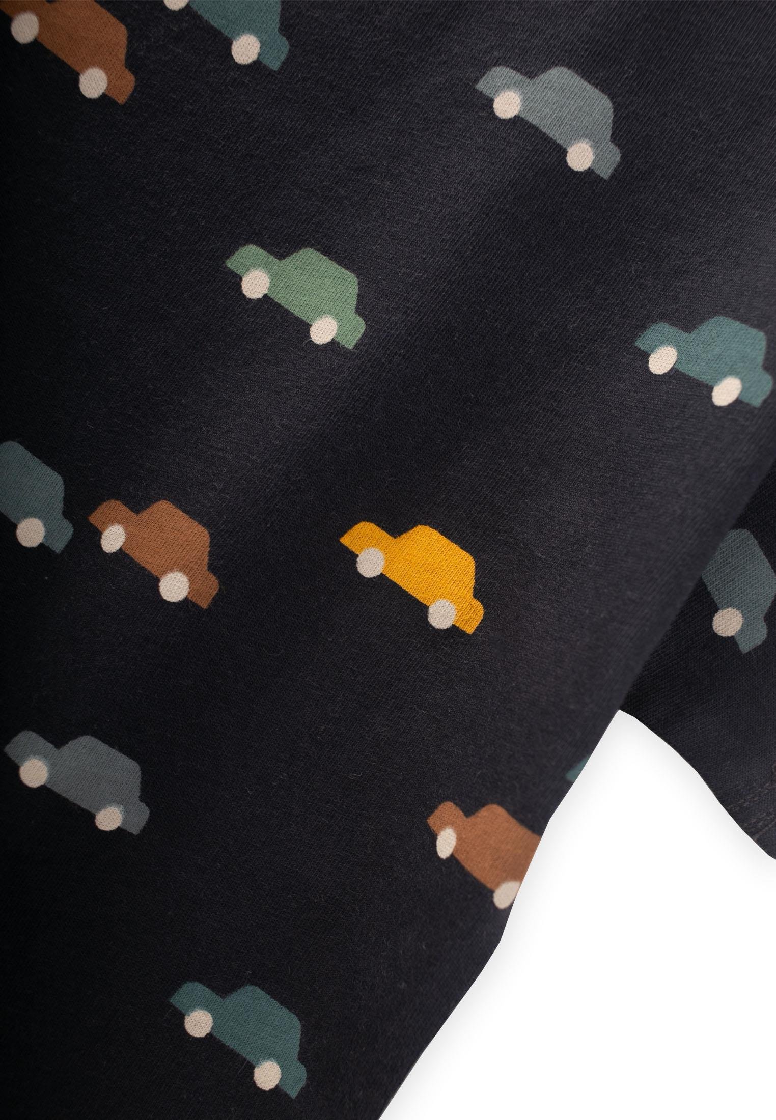 CigitAraba Desenli T-Shırt 1-5 Yaş ANTRASİT