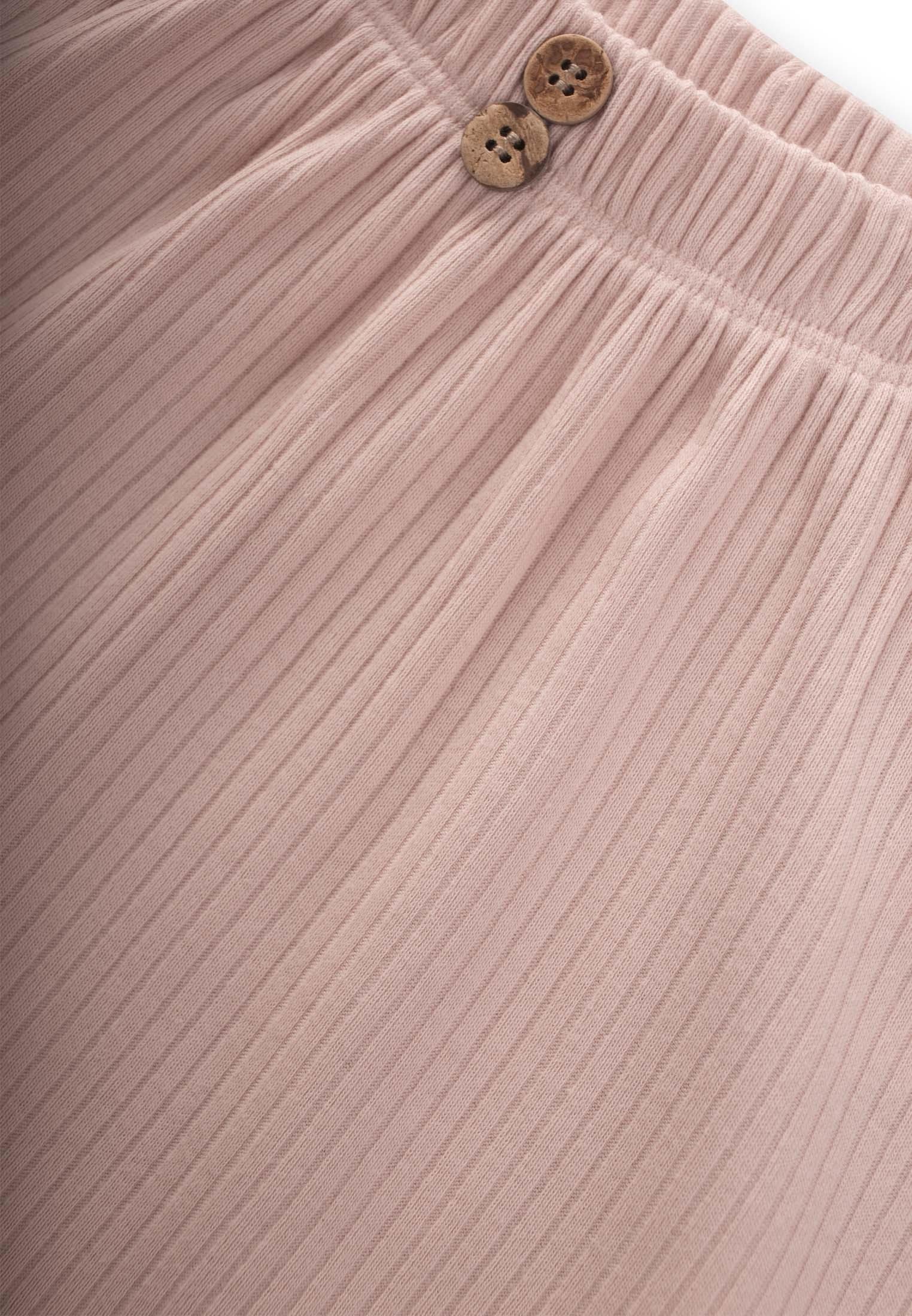 CigitBasic Manşetli Şort 0-3 Yaş PUDRA PEMBE