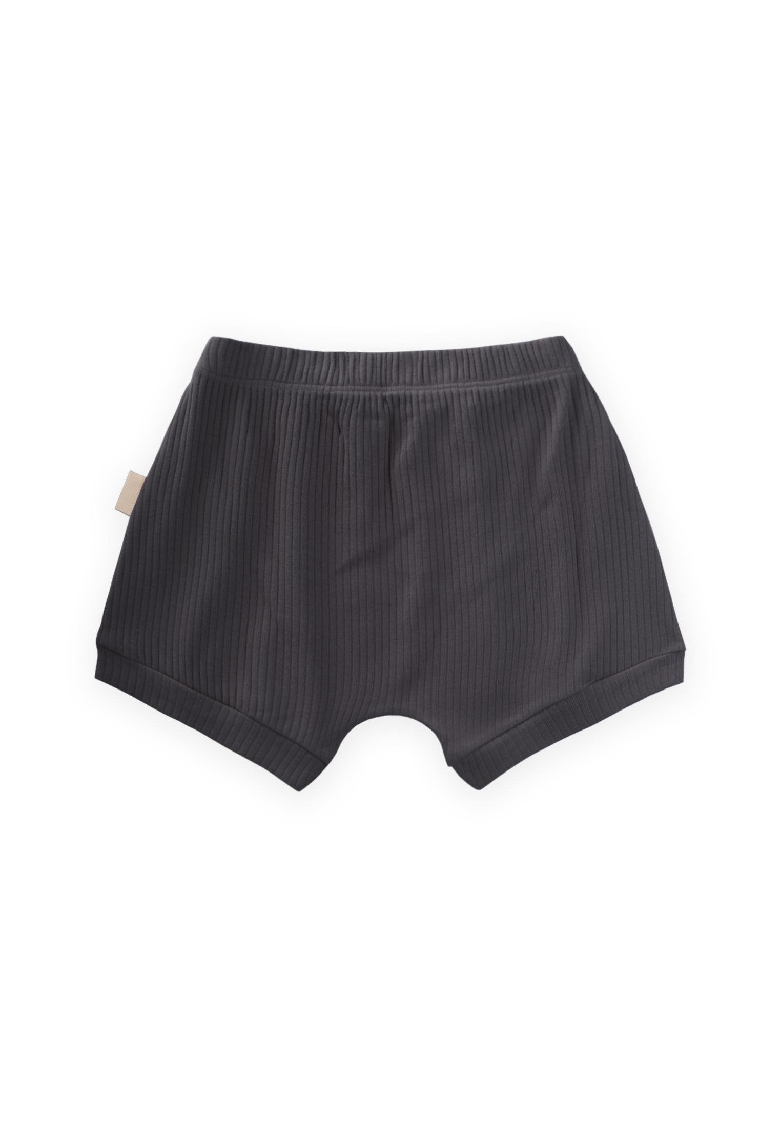 CigitBasic Manşetli Şort 0-3 Yaş ANTRASİT