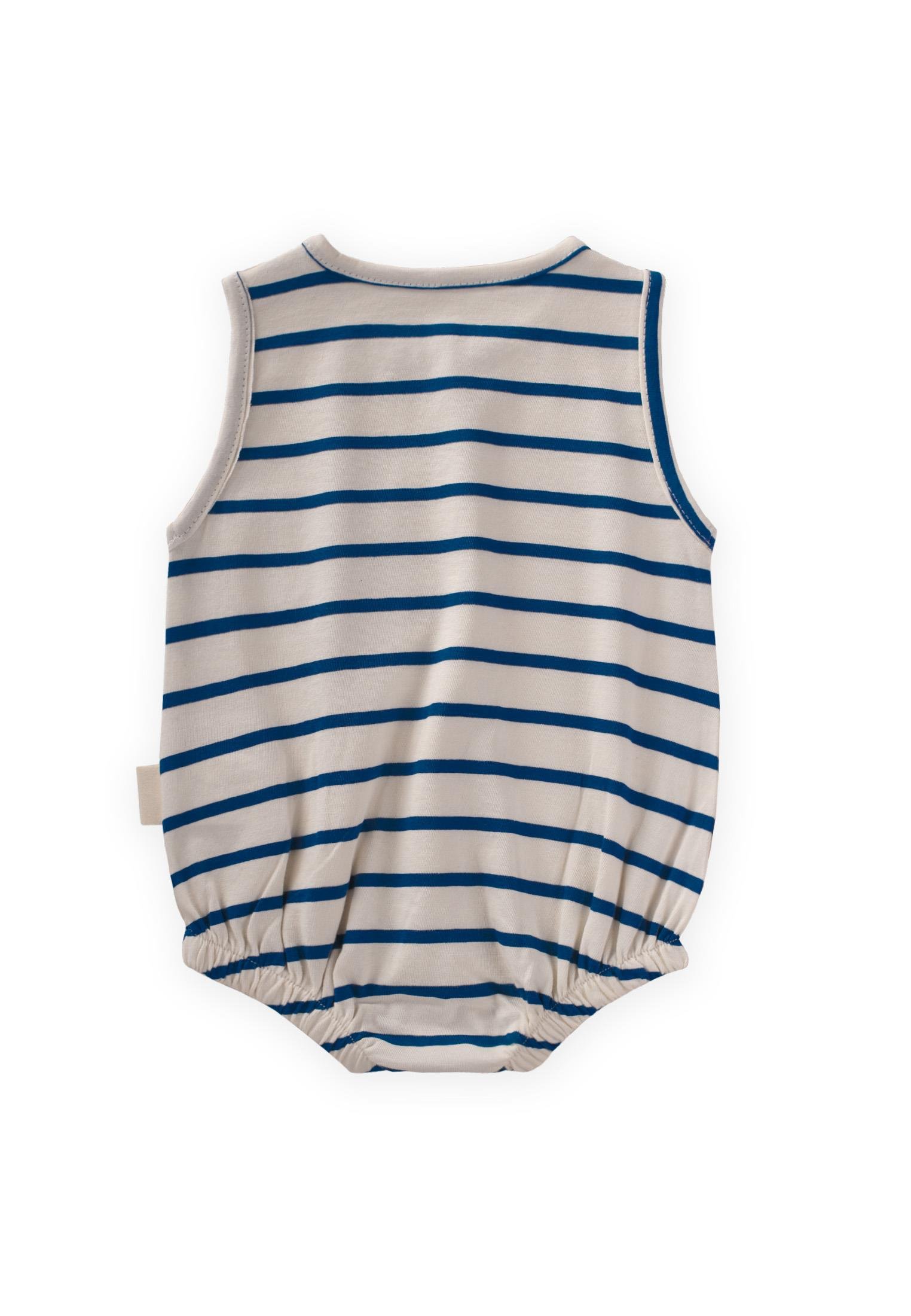 CigitÇizgili Cepli Zıbın 0-3 Yaş LACİVERT