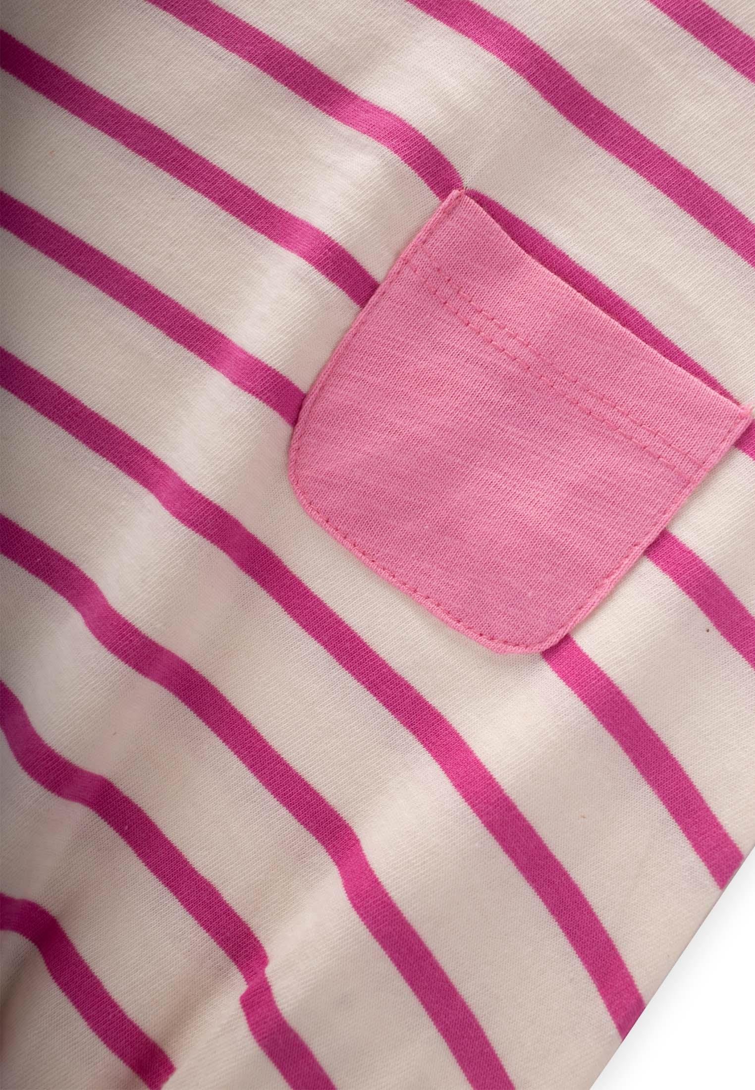 CigitÇizgili Cepli Zıbın 0-3 Yaş FUŞYA