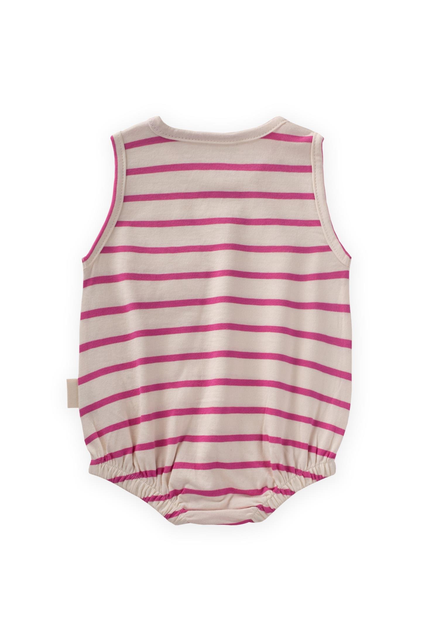 CigitÇizgili Cepli Zıbın 0-3 Yaş FUŞYA