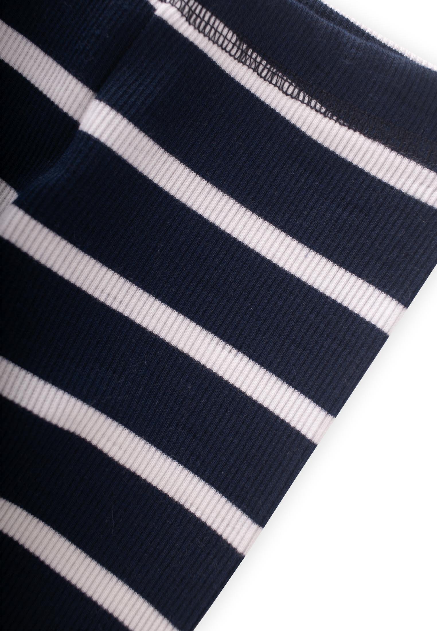 CigitDesenli Karyoka Detaylı Tayt 0-3 Yaş LACİVERT ÇİZGİLİ