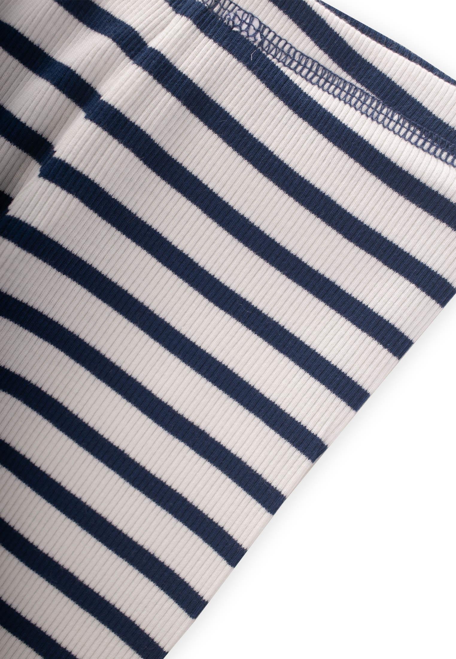 CigitDesenli Karyoka Detaylı Tayt 0-3 Yaş İNDİGO ÇİZGİLİ