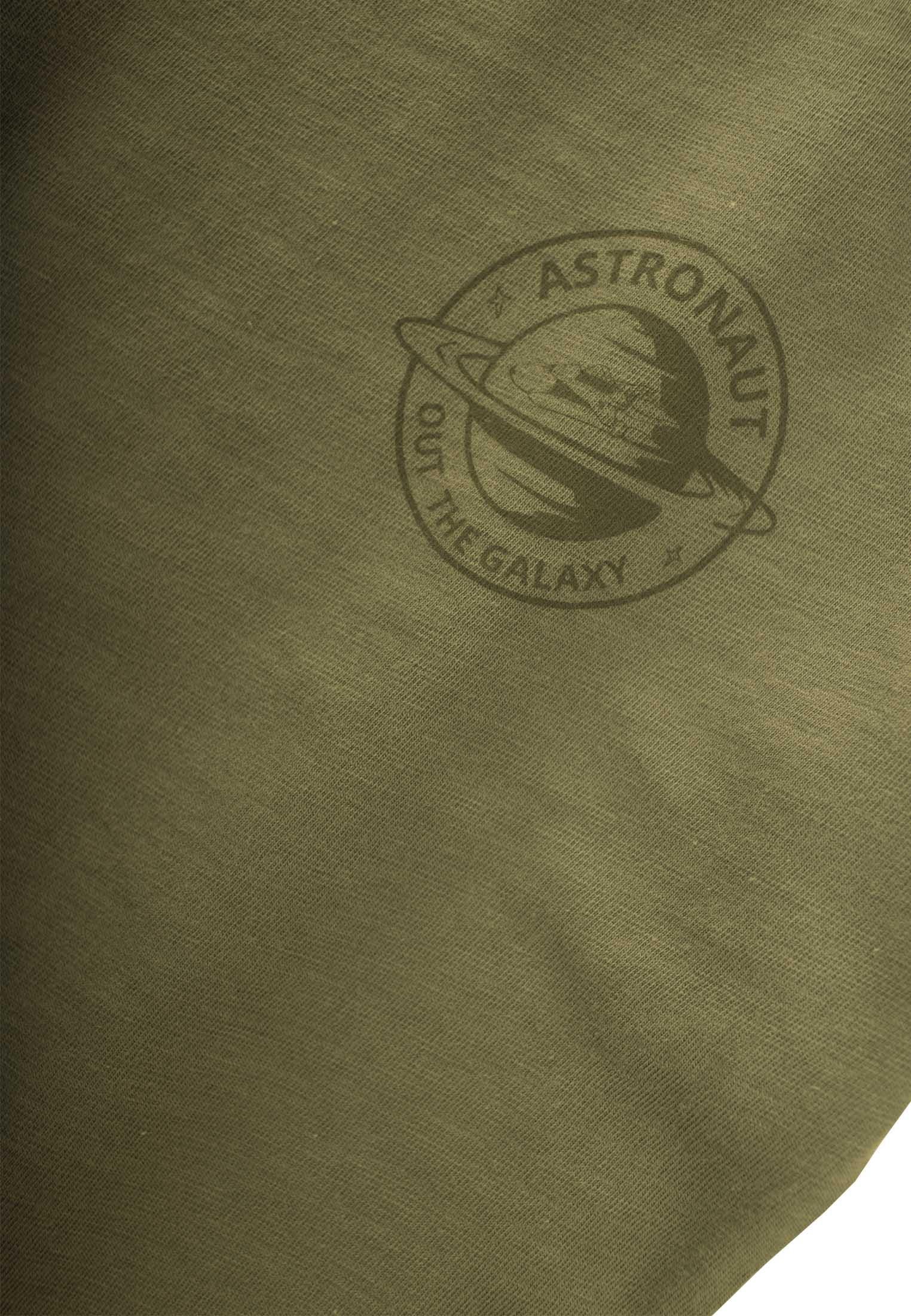 CigitAstranot Baskılı T-Shırt 2-10 Yaş OLİVE