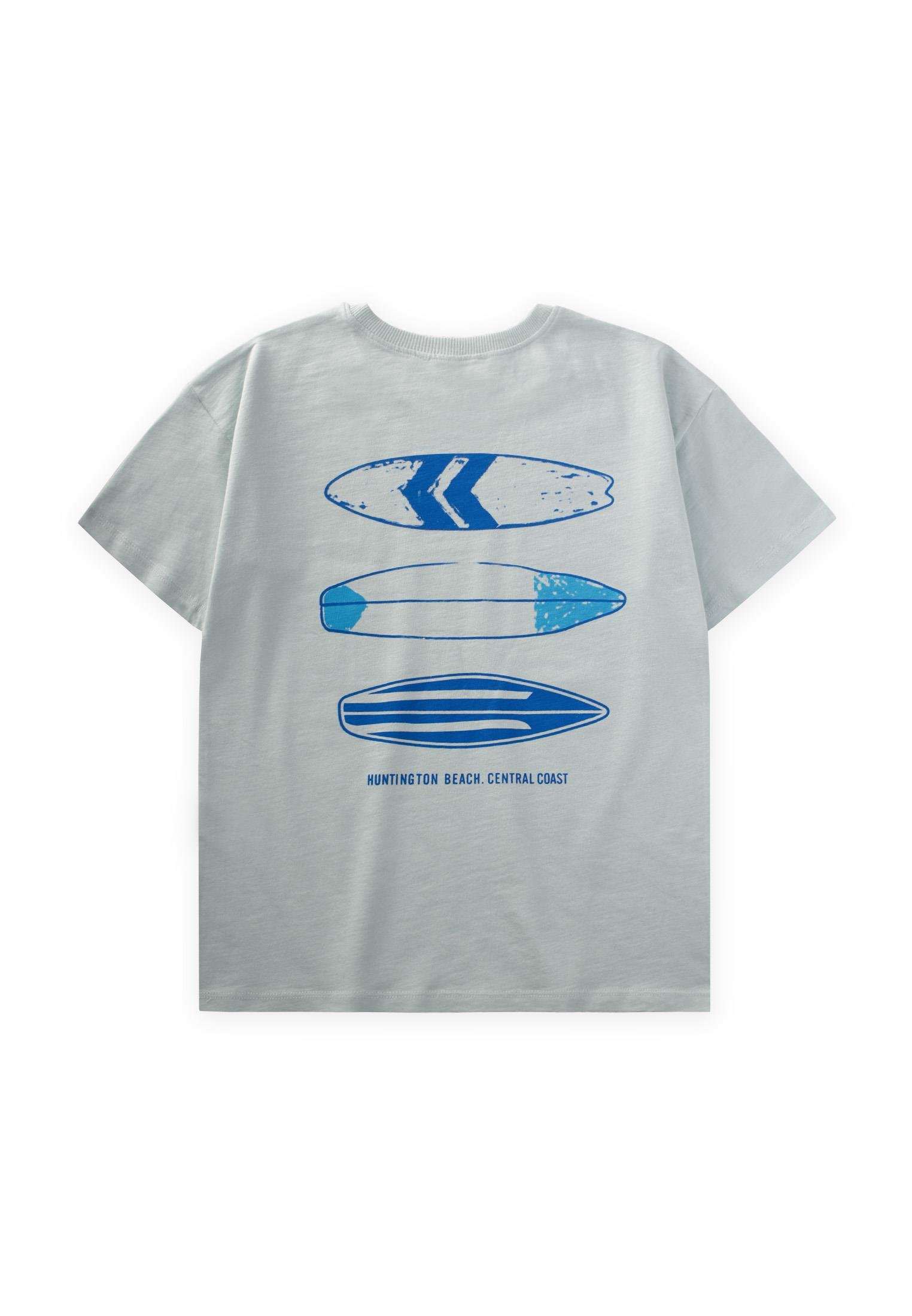 CigitÖn Arka Baskılı T-Shırt 8-12 Yaş MİNT YEŞİLİ