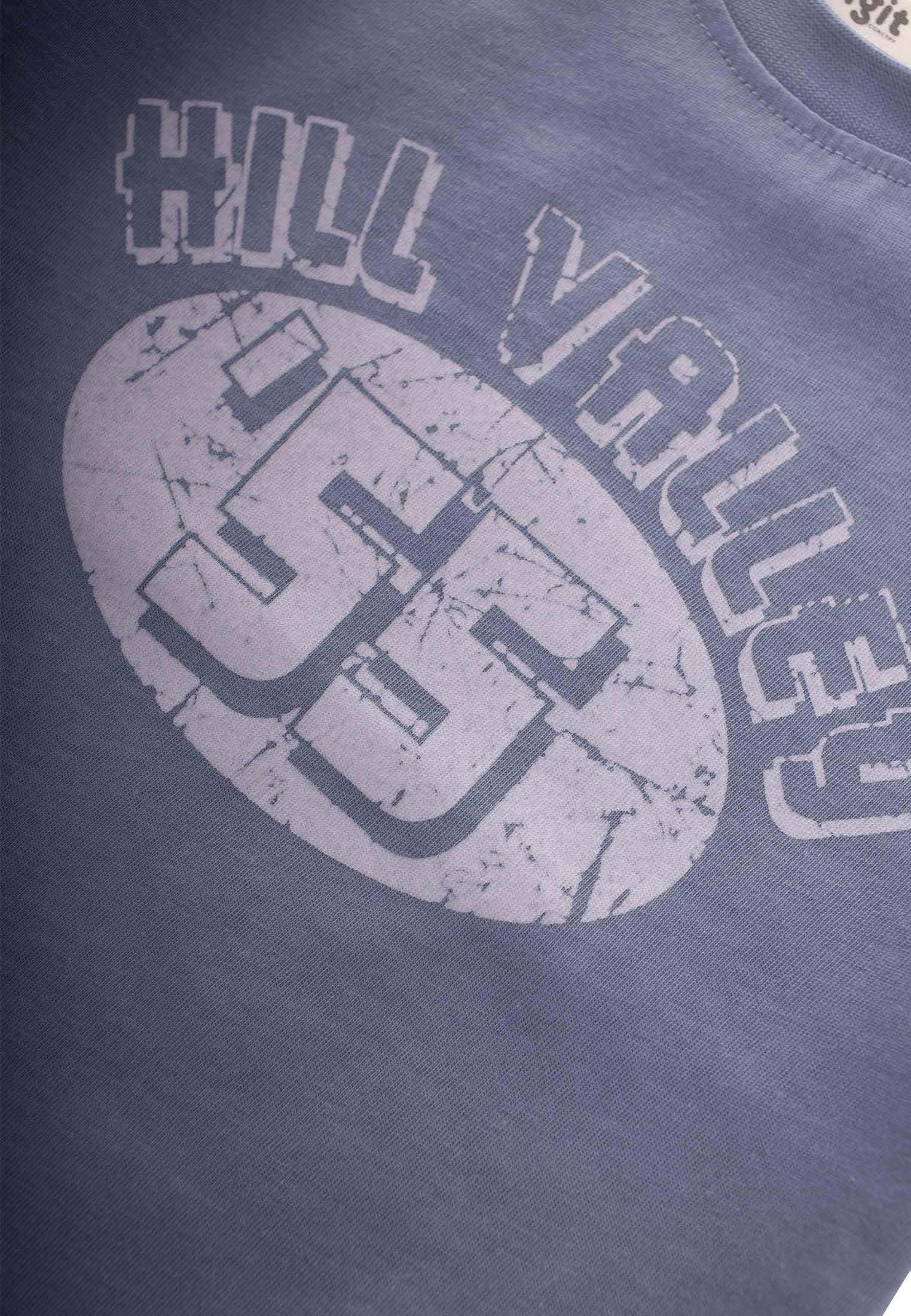 Cigit55 Baskılı T-Shırt 2-7 Yaş İNDİGO MAVİ