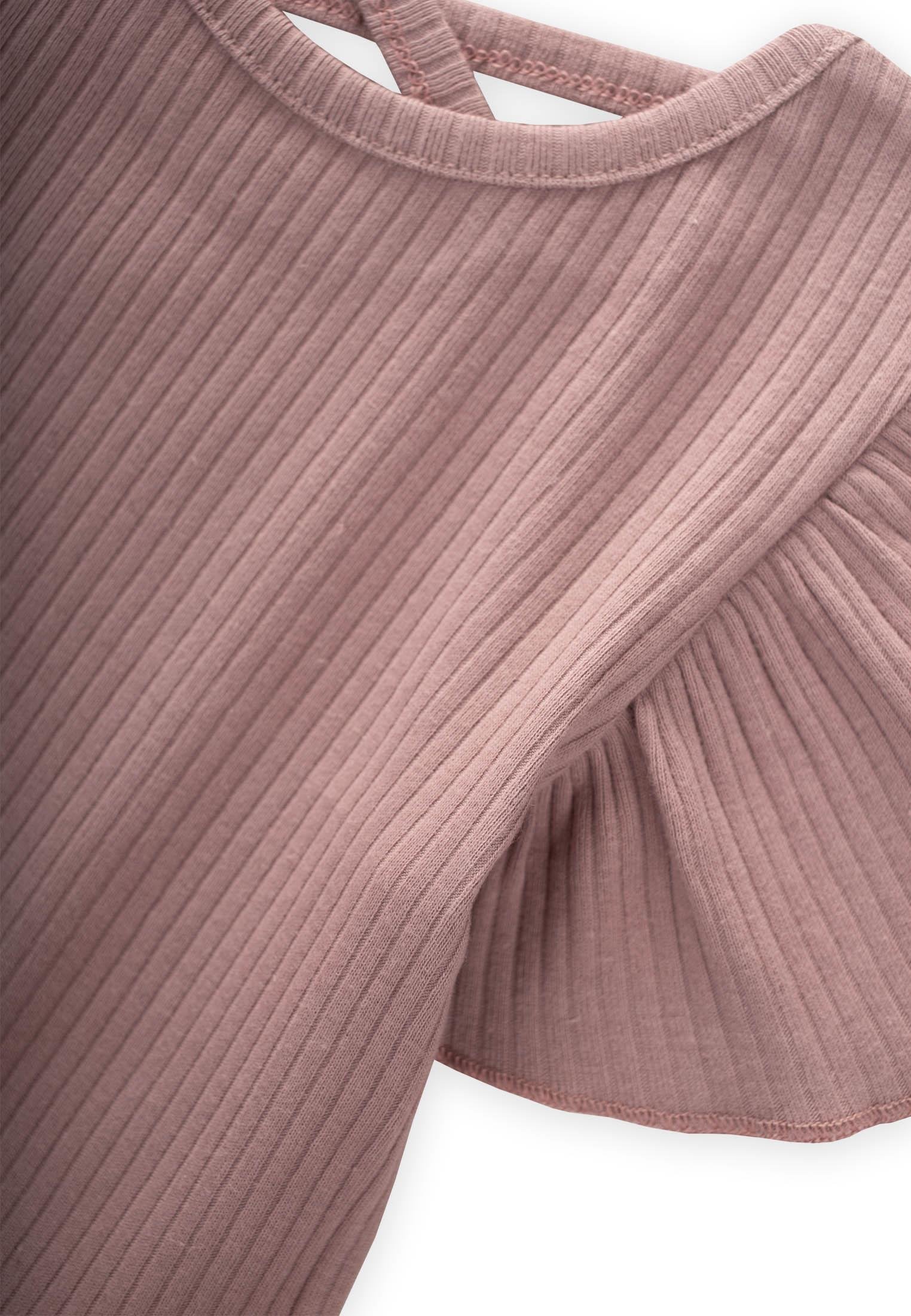 CigitEtekli Kelebek Kol T-Shırt Takım 1-8 Yaş BAKIR