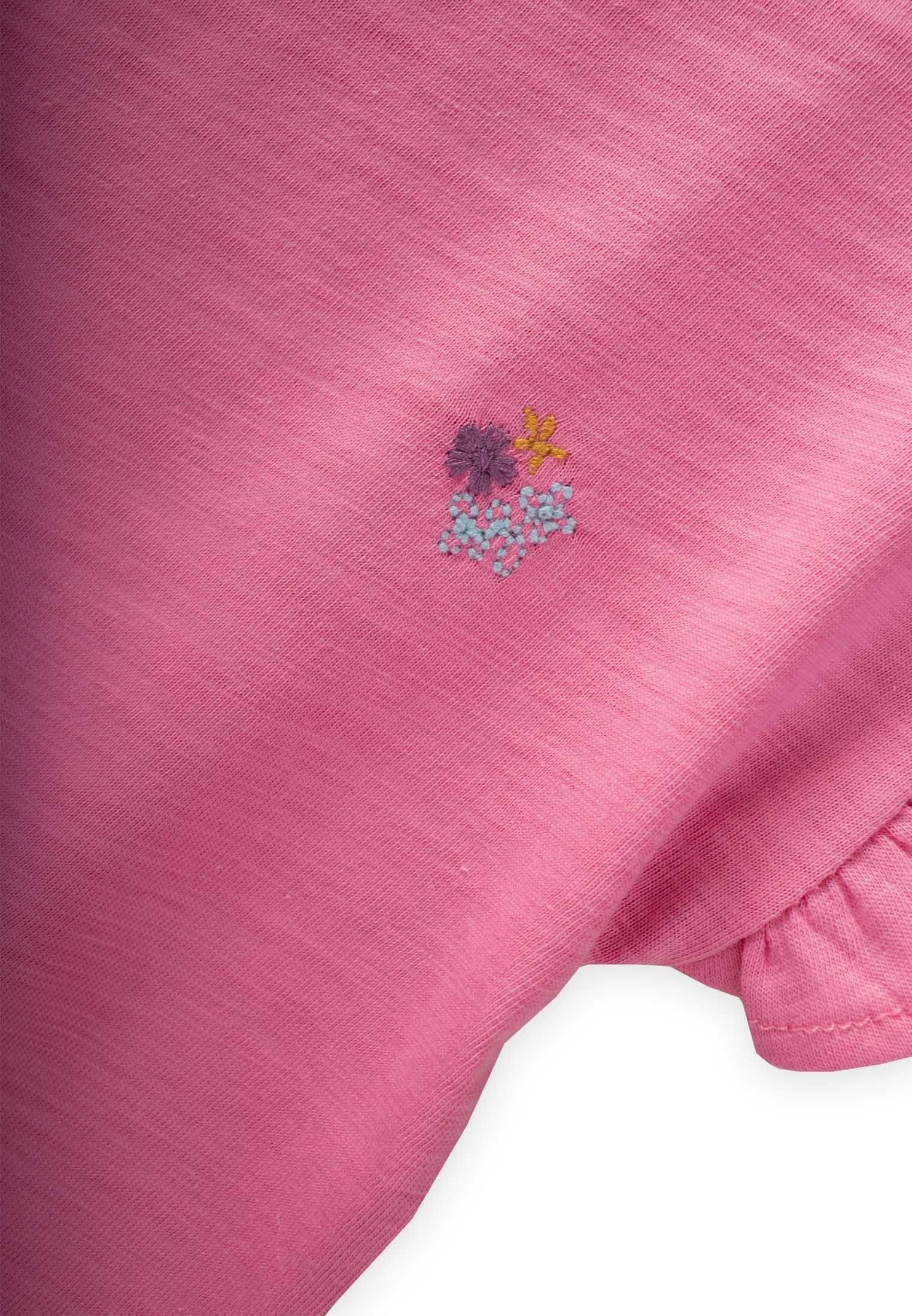 CigitViskon Şalvarlı T-Shırt Takım 1-8 Yaş PEMBE